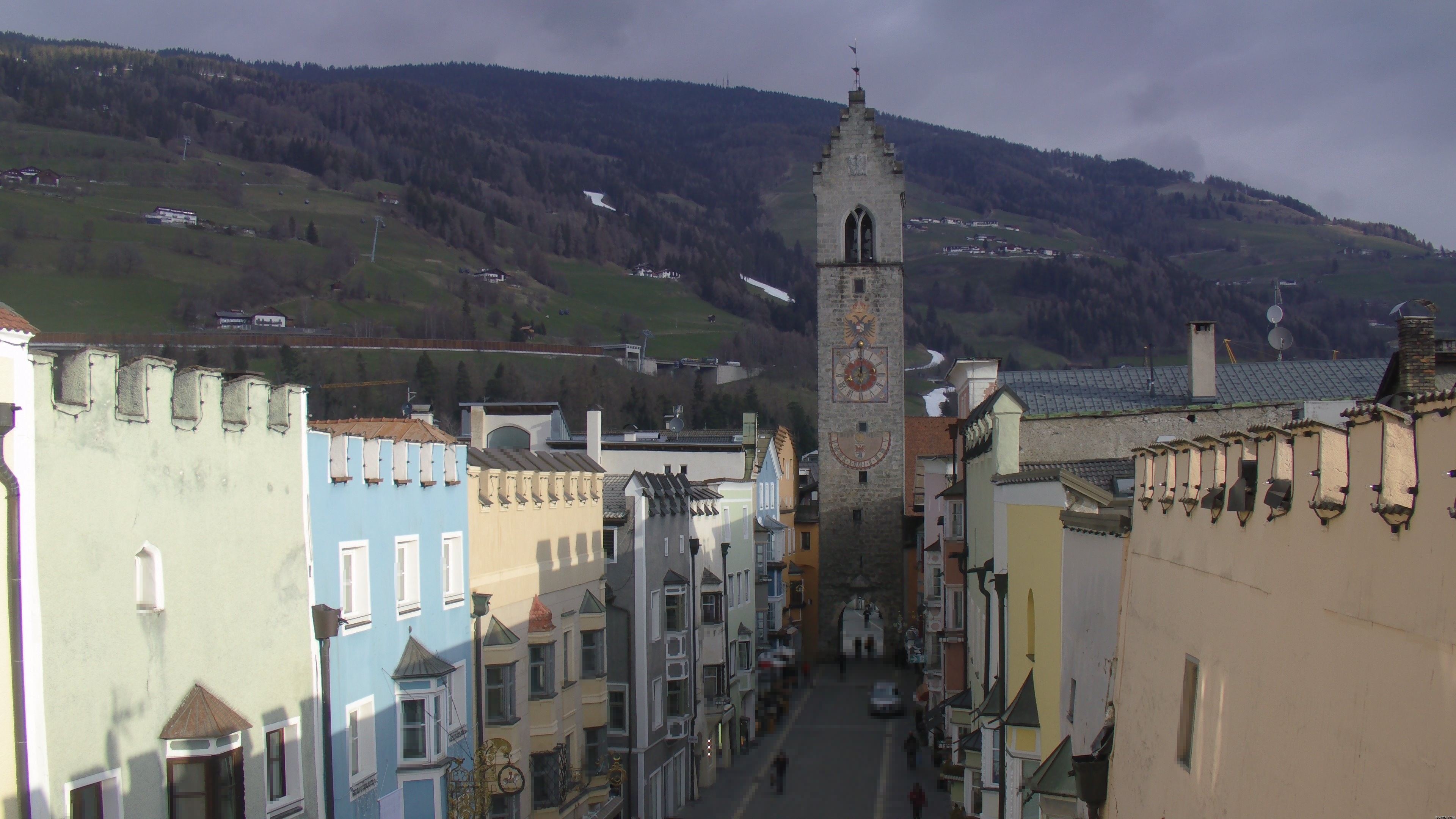 Archiv Foto Webcam Zwölferturm, Sterzing