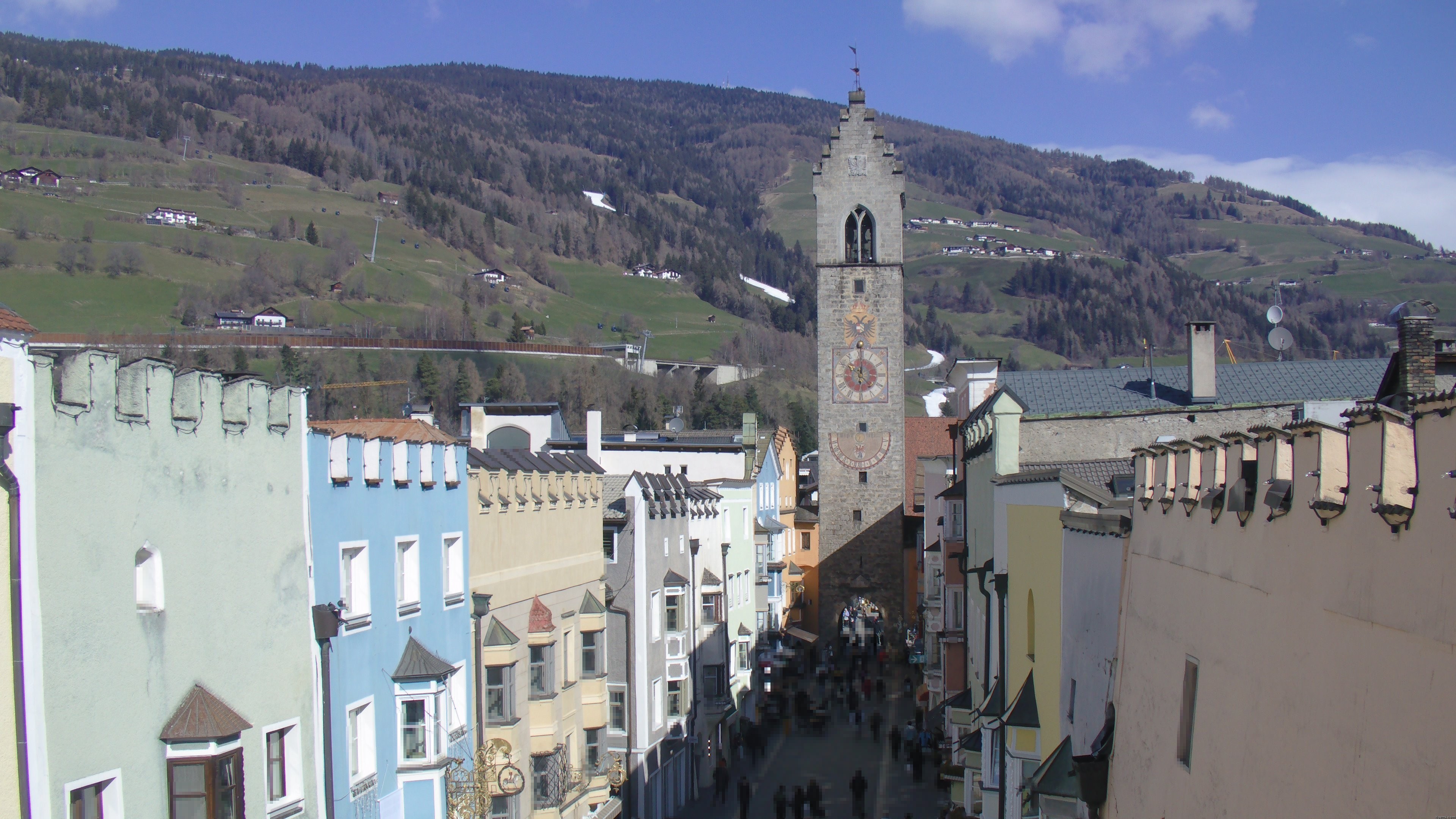 Archiv Foto Webcam Zwölferturm, Sterzing