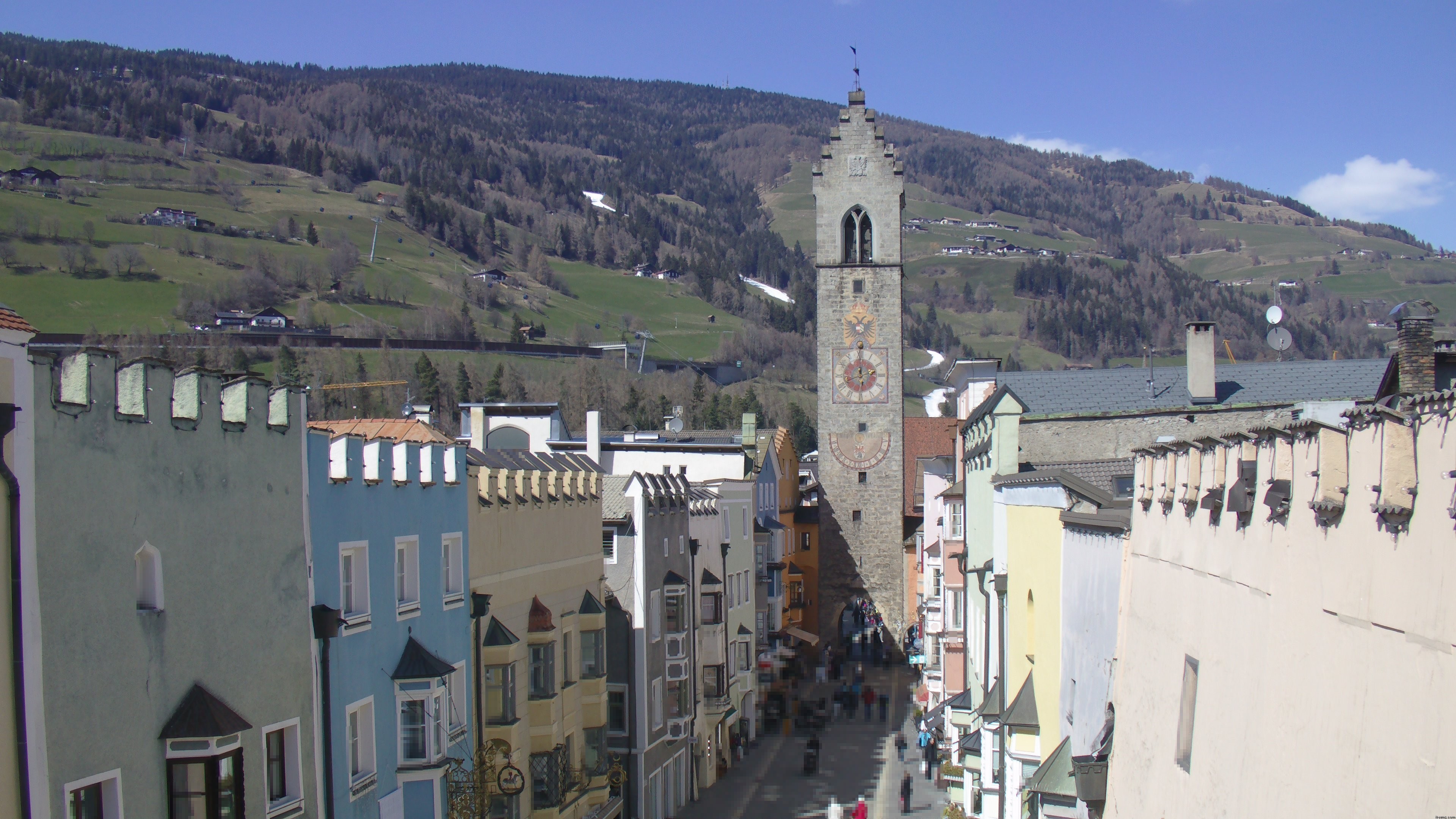 Archiv Foto Webcam Zwölferturm, Sterzing