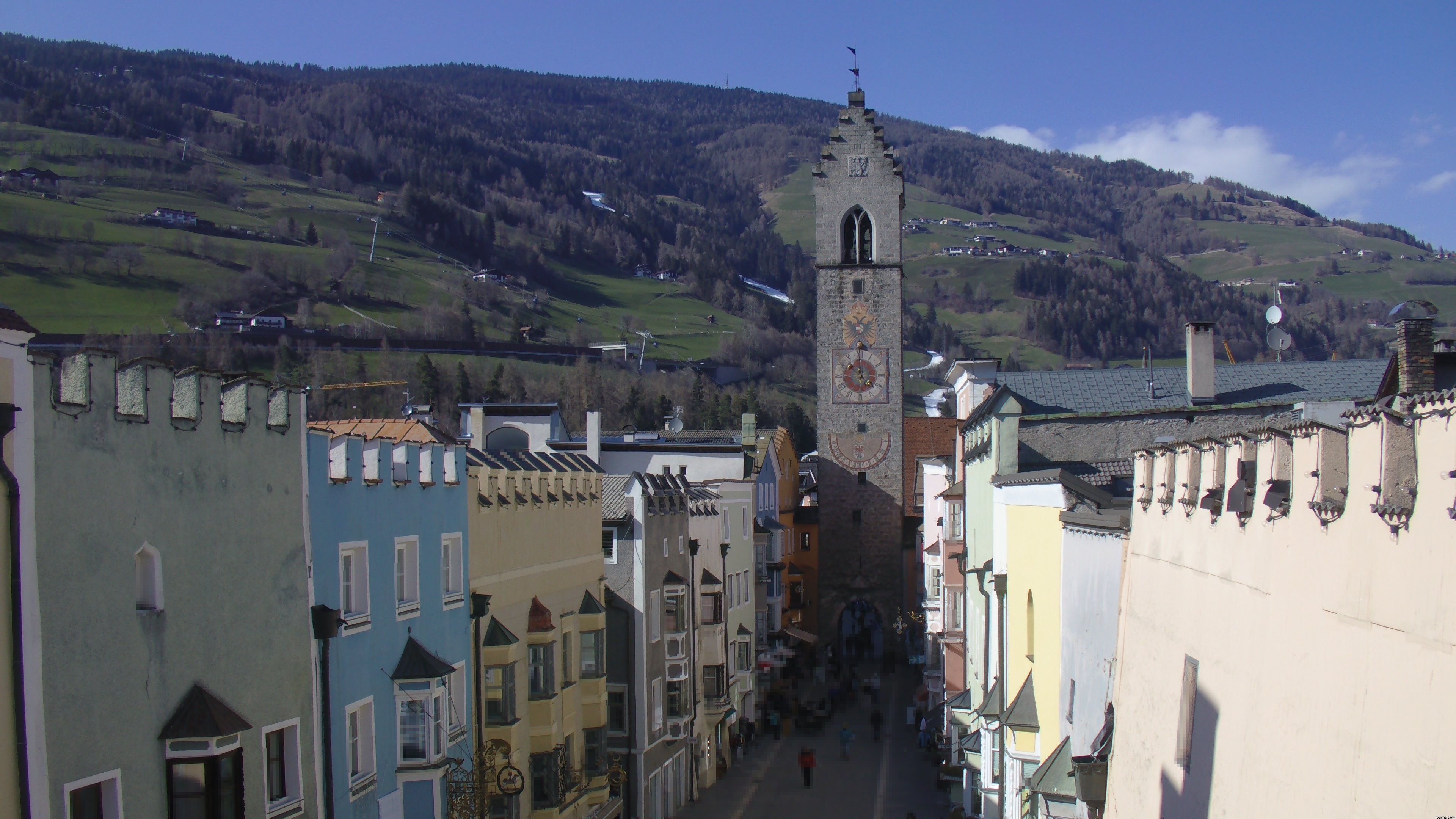 Archiv Foto Webcam Zwölferturm, Sterzing