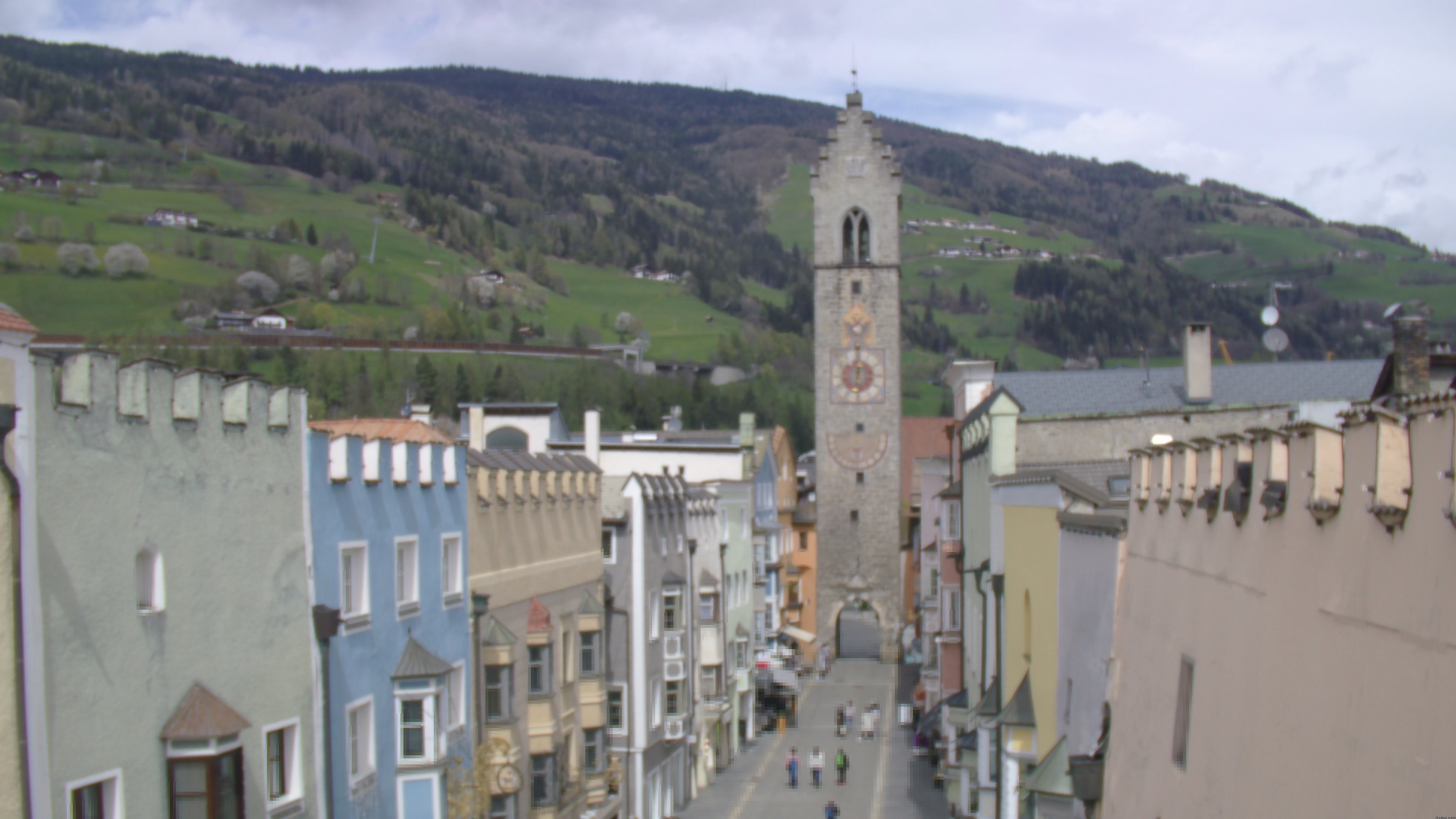 Archiv Foto Webcam Zwölferturm, Sterzing