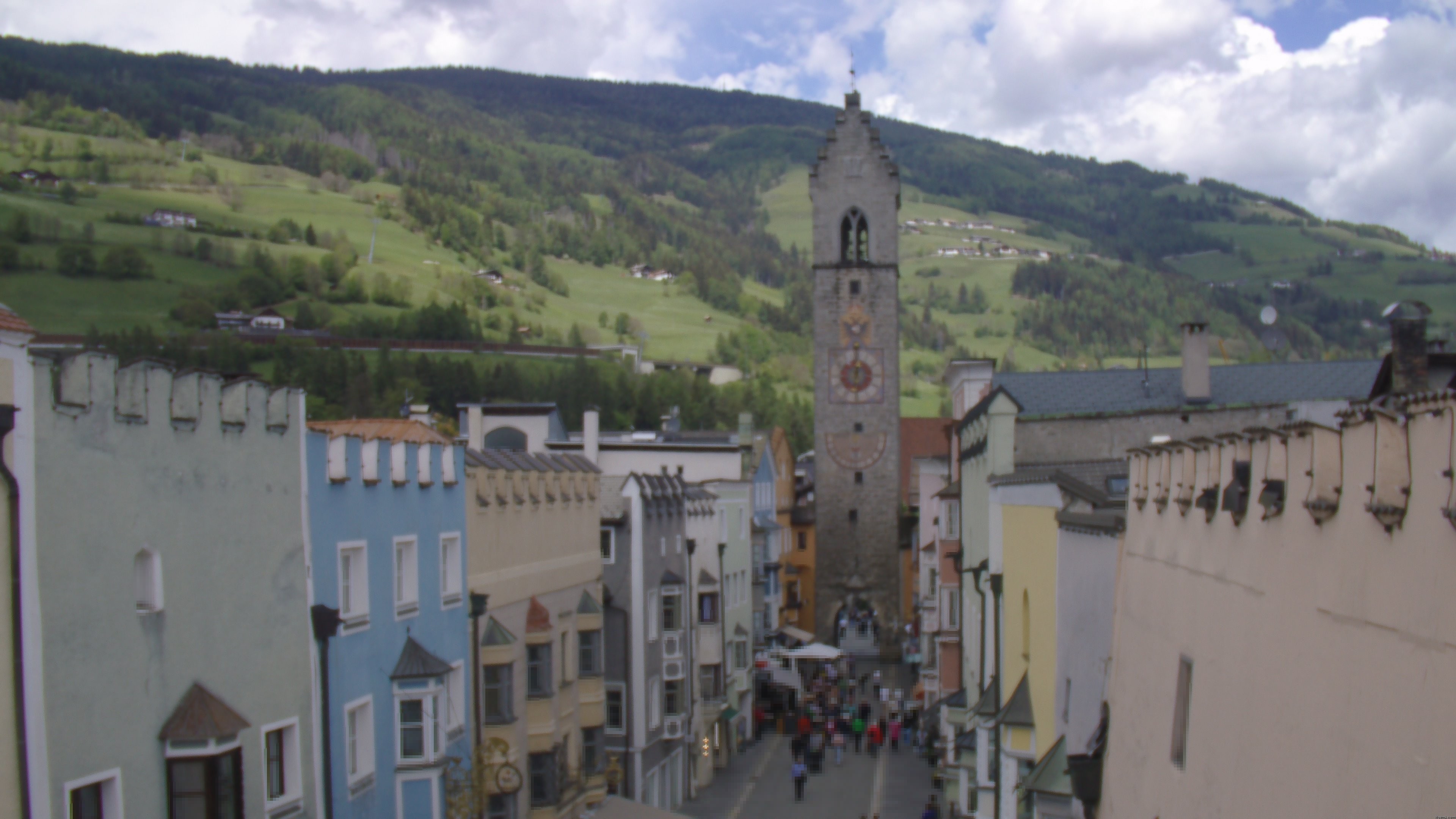 Archiv Foto Webcam Zwölferturm, Sterzing