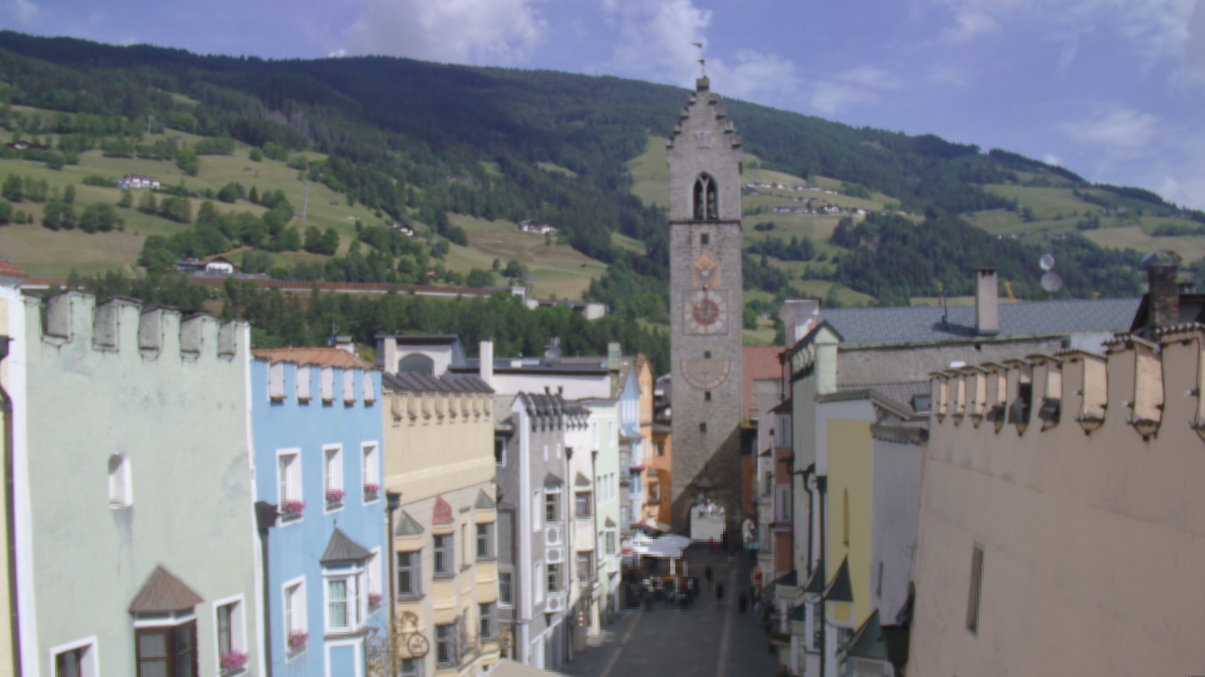 Archiv Foto Webcam Zwölferturm, Sterzing