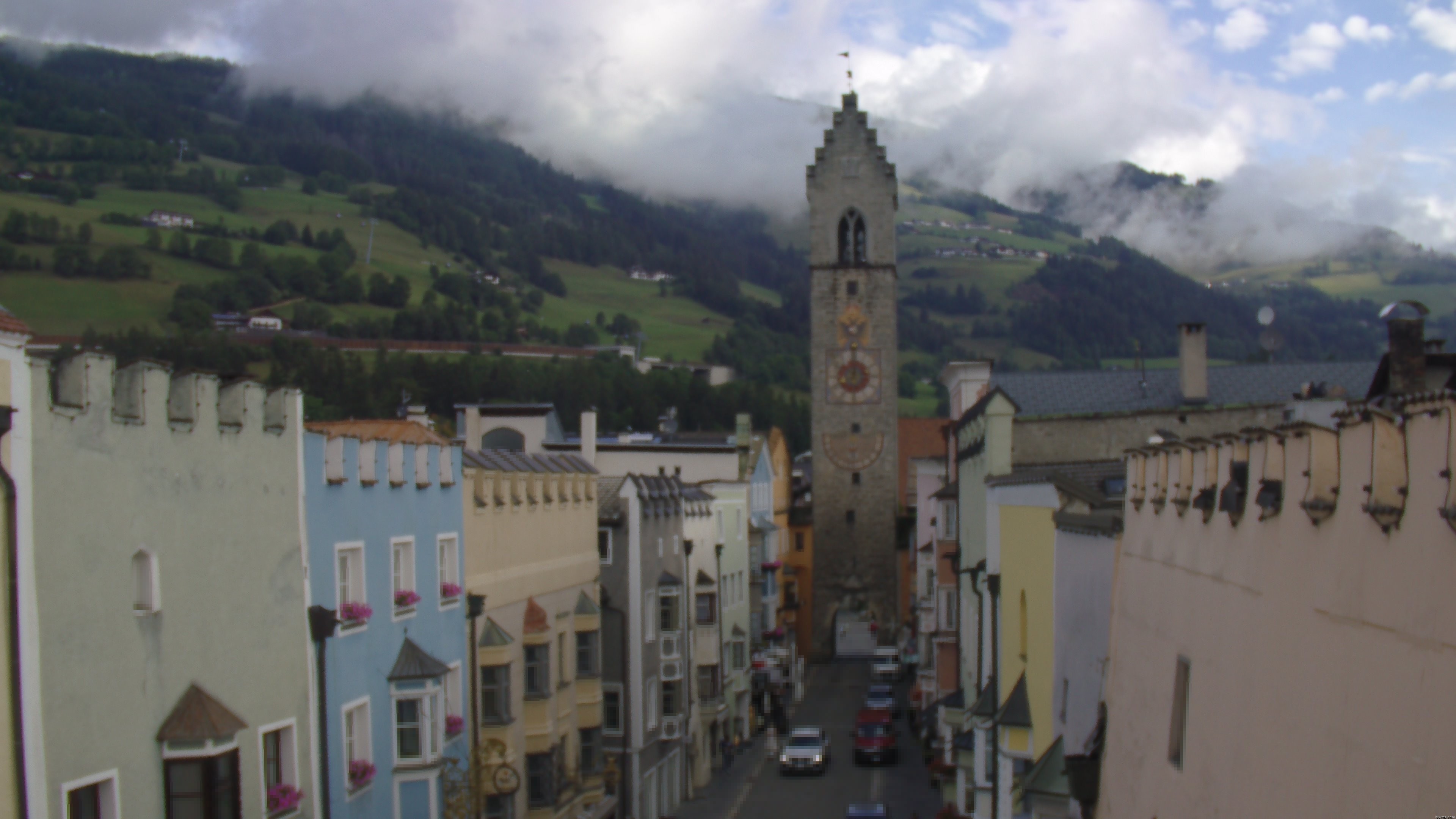 Archiv Foto Webcam Zwölferturm, Sterzing