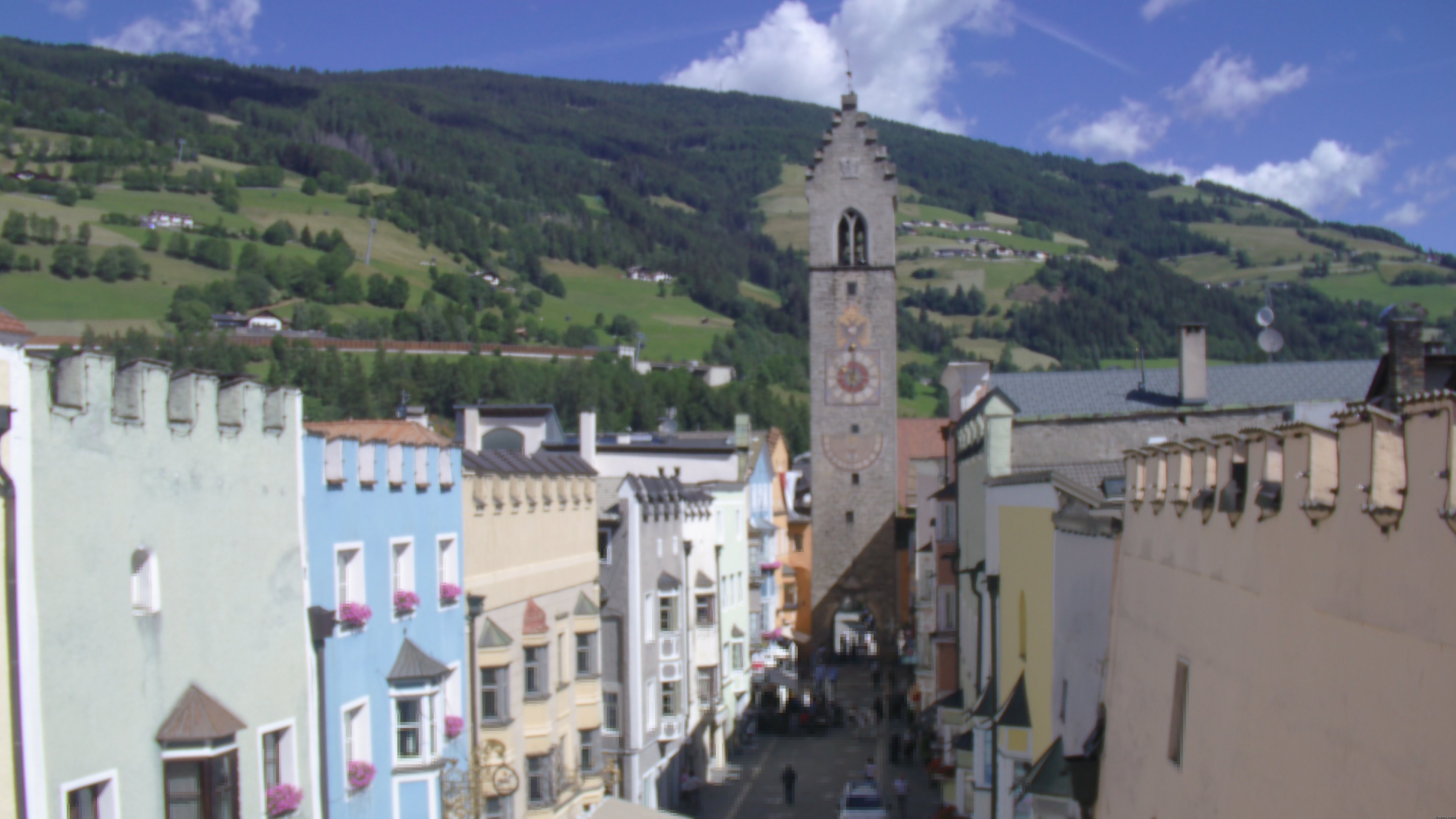 Archived image Webcam "Zwoelferturm" tower - Sterzing