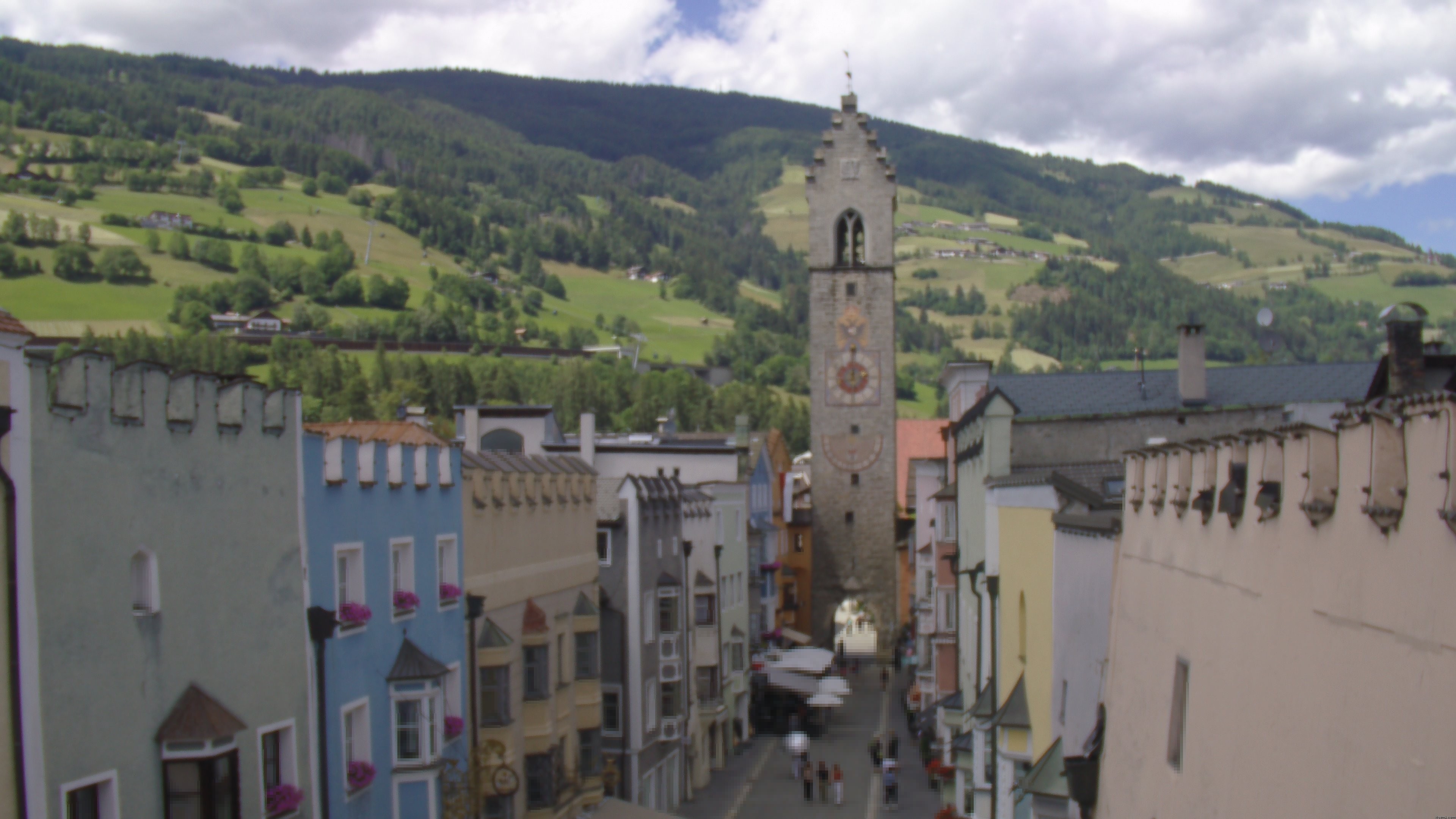 Archived image Webcam "Zwoelferturm" tower - Sterzing