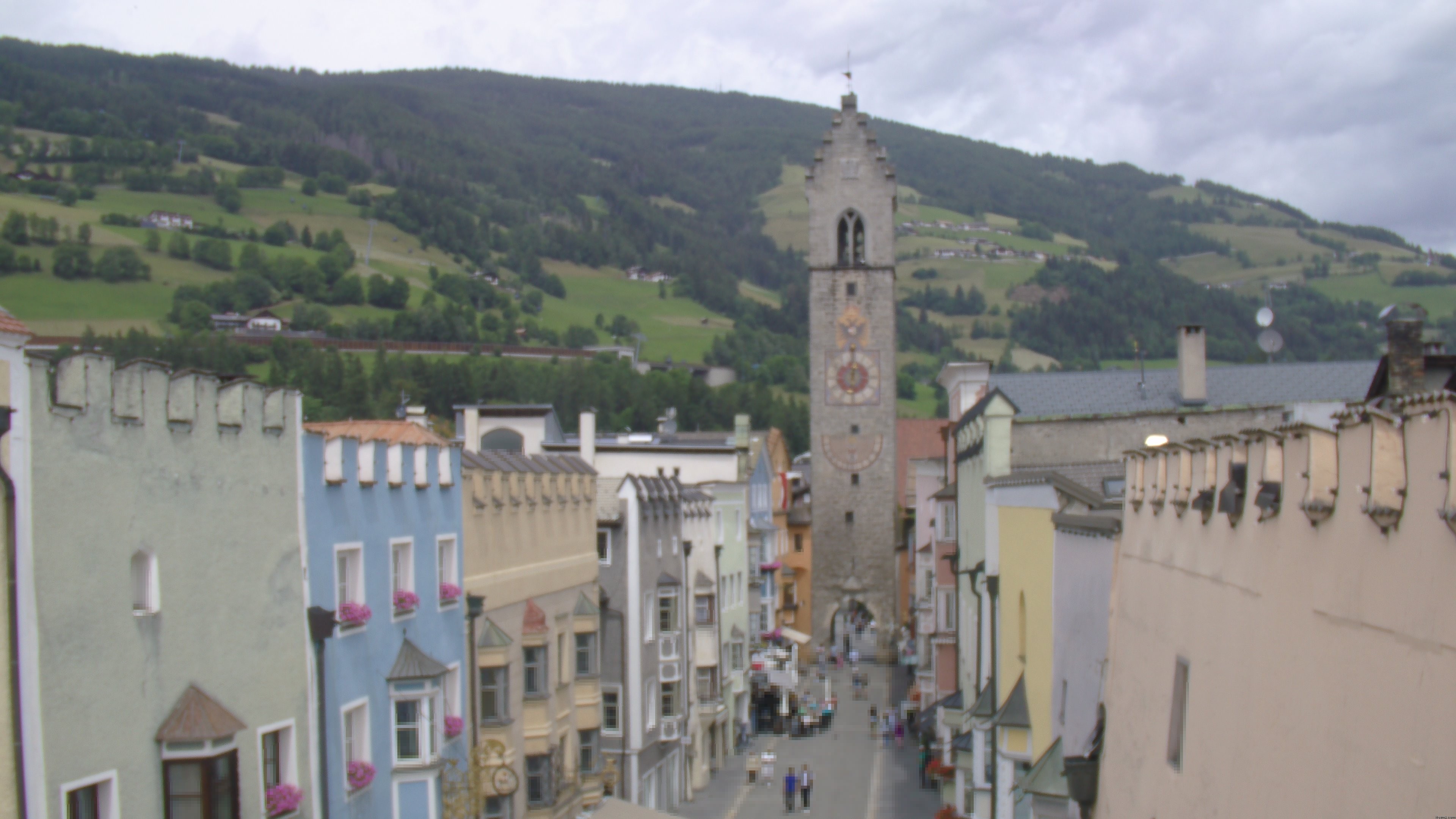 Archiv Foto Webcam Zwölferturm, Sterzing