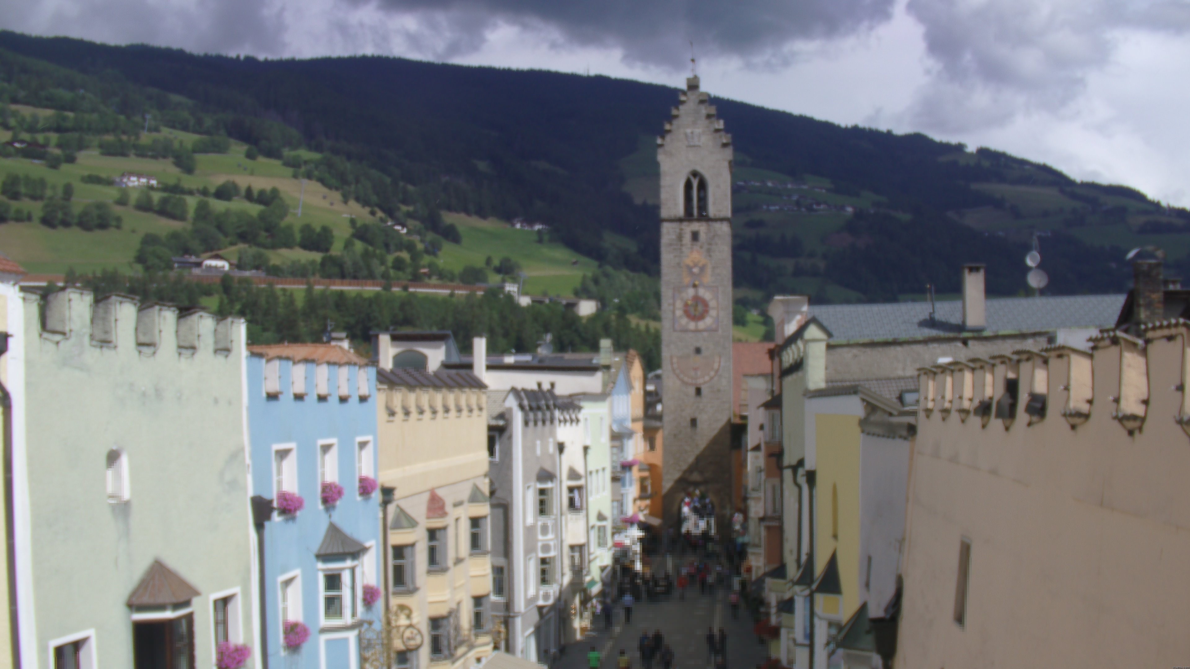 Archiv Foto Webcam Zwölferturm, Sterzing