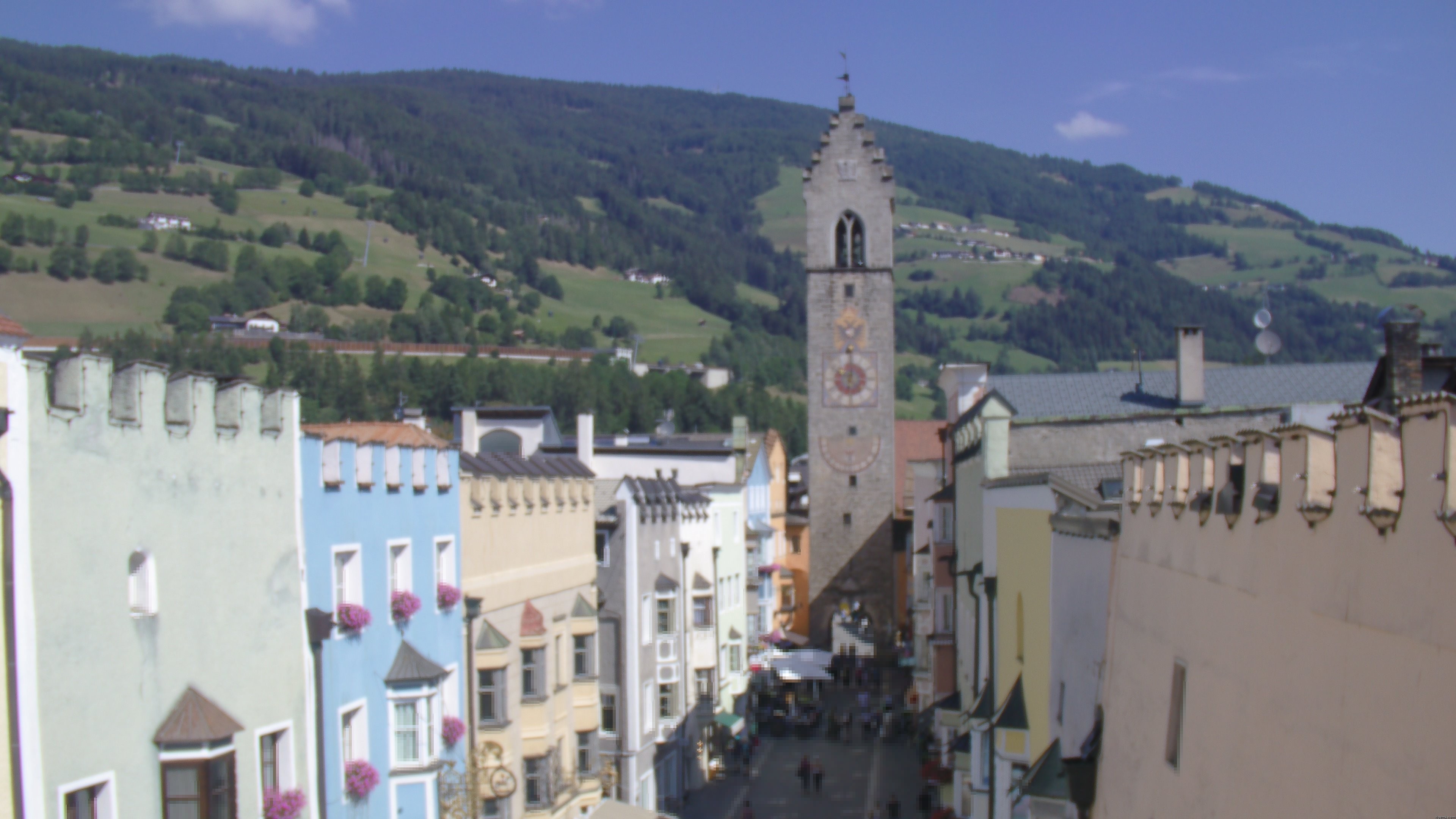 Archiv Foto Webcam Zwölferturm, Sterzing