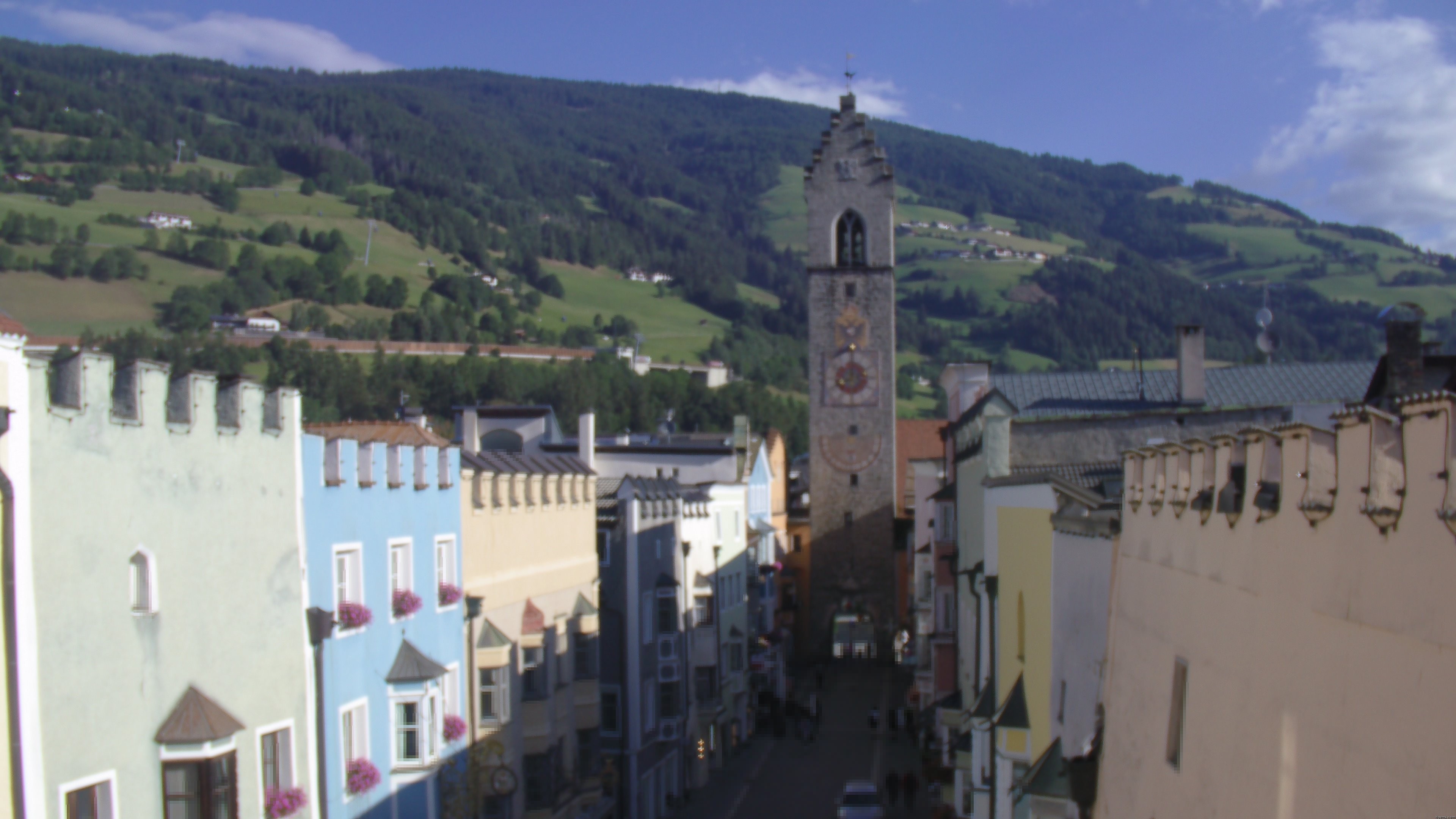 Archiv Foto Webcam Zwölferturm, Sterzing