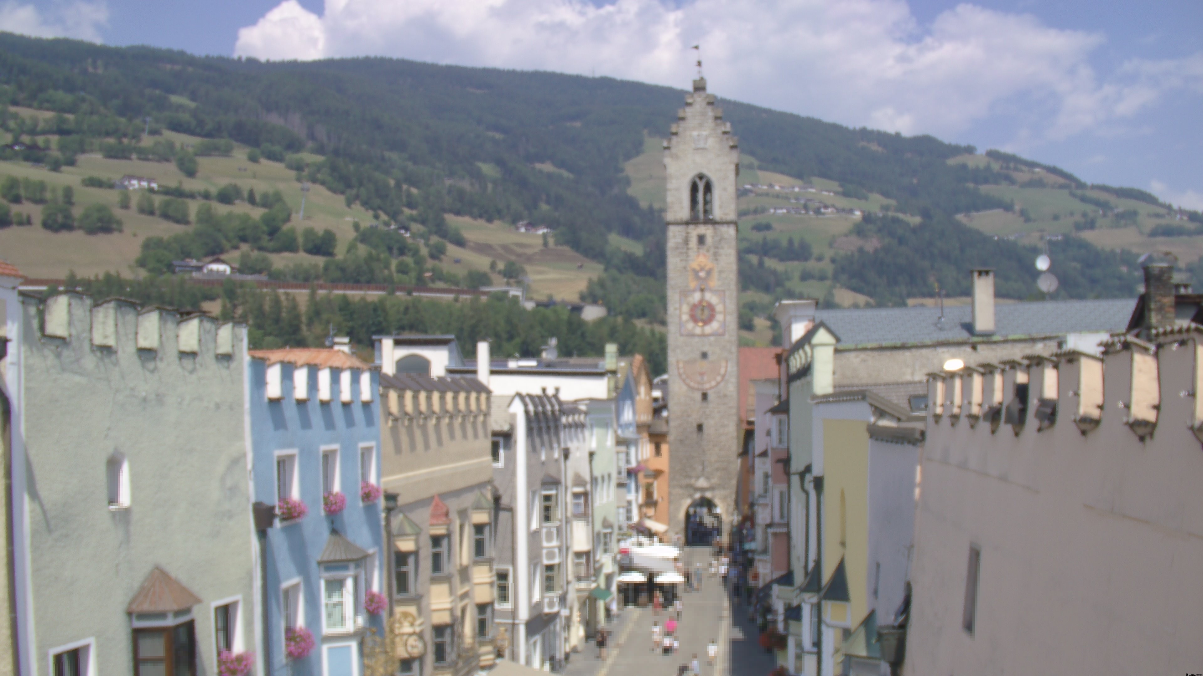 Archiv Foto Webcam Zwölferturm, Sterzing