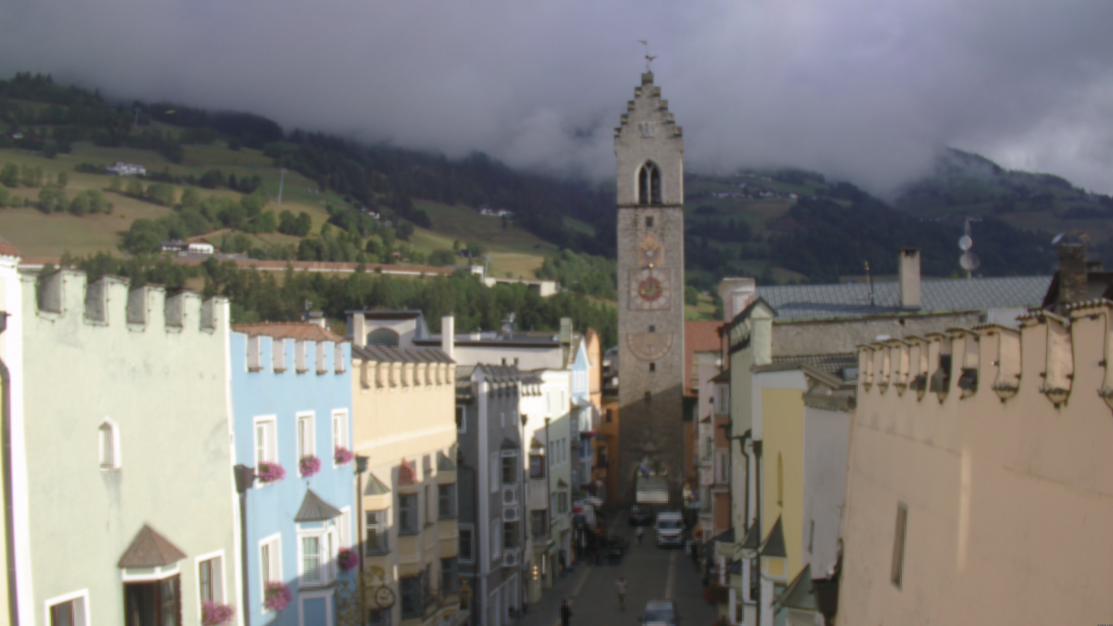 Archiv Foto Webcam Zwölferturm, Sterzing