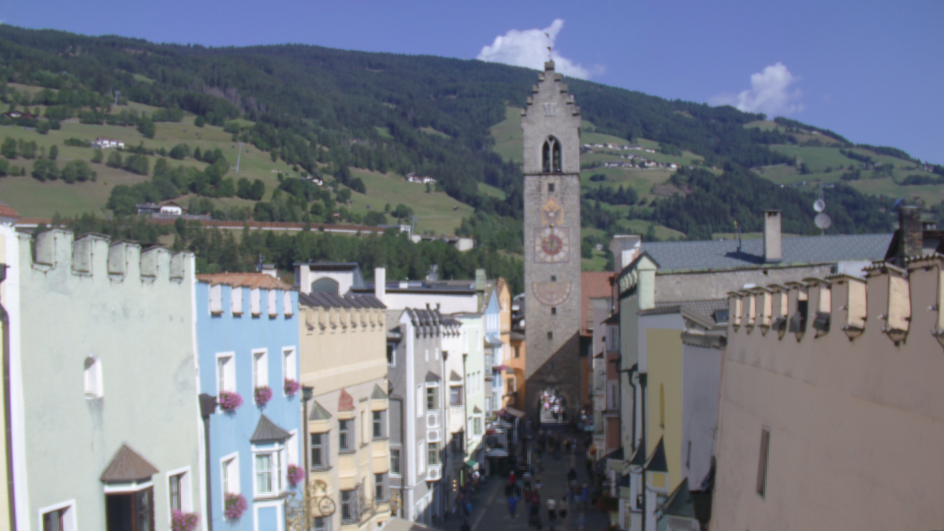 Archiv Foto Webcam Zwölferturm, Sterzing
