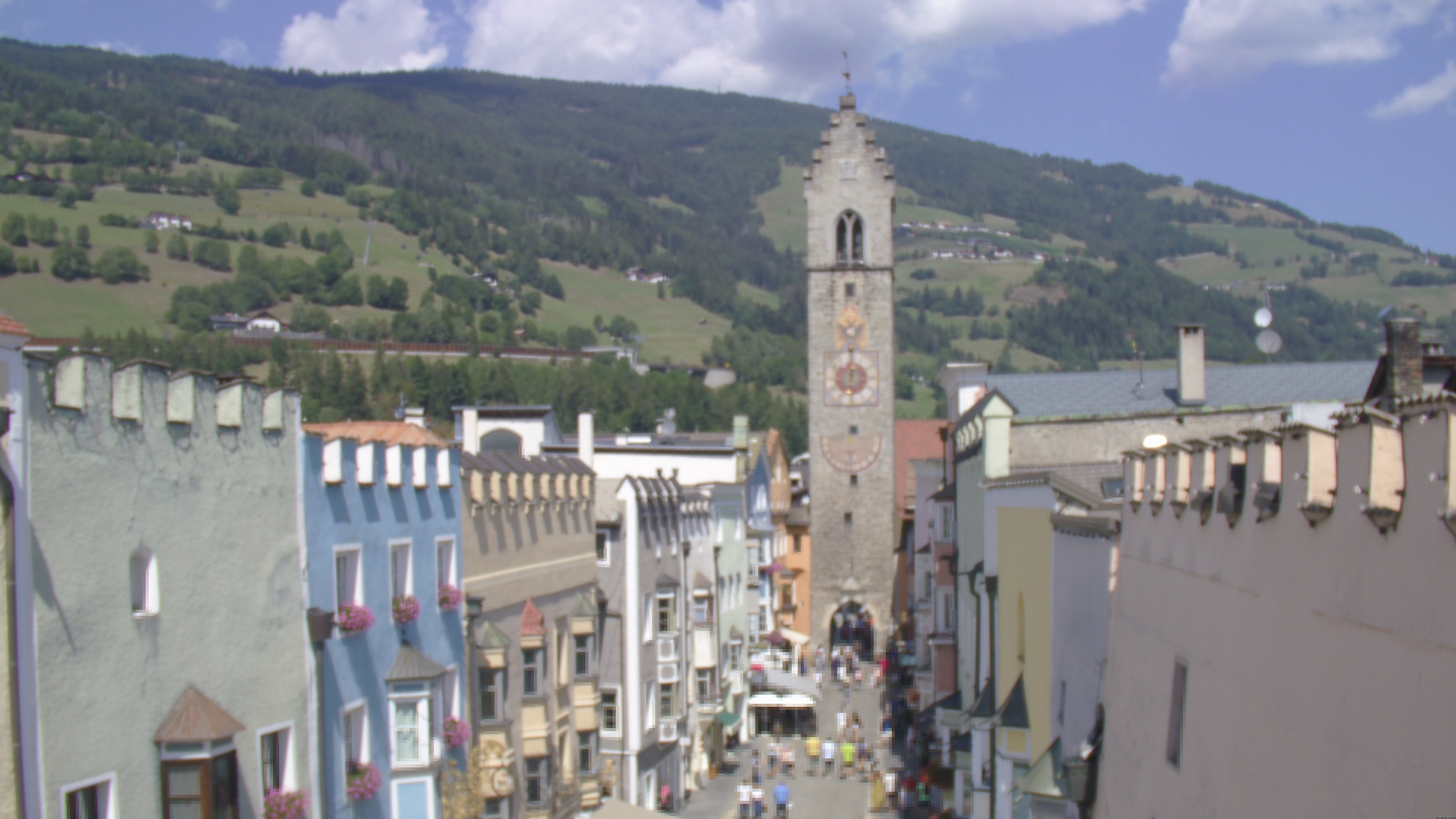 Archiv Foto Webcam Zwölferturm, Sterzing