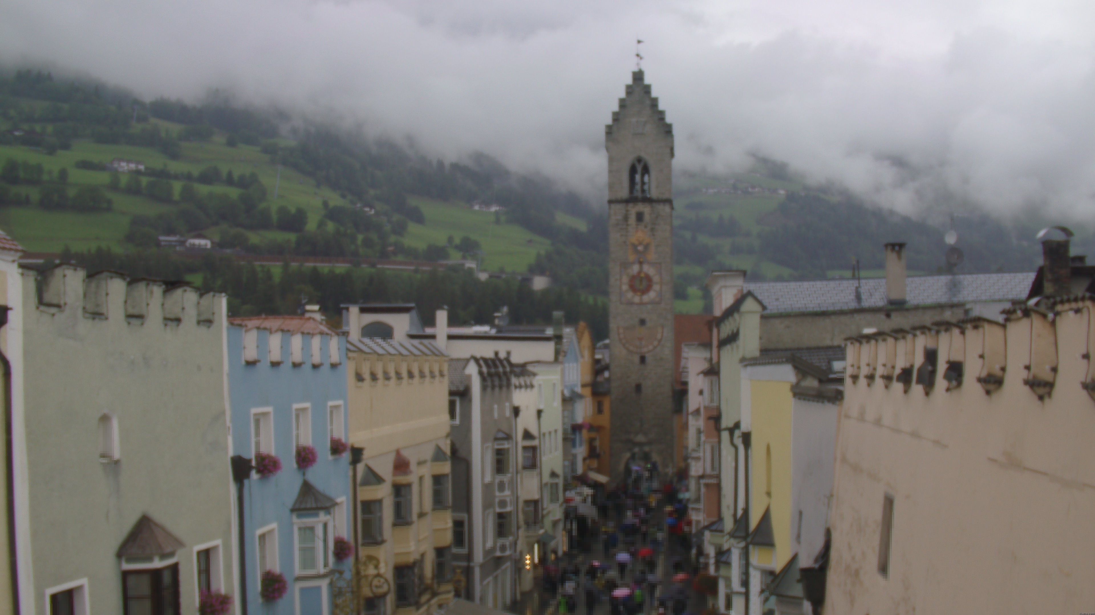 Archiv Foto Webcam Zwölferturm, Sterzing