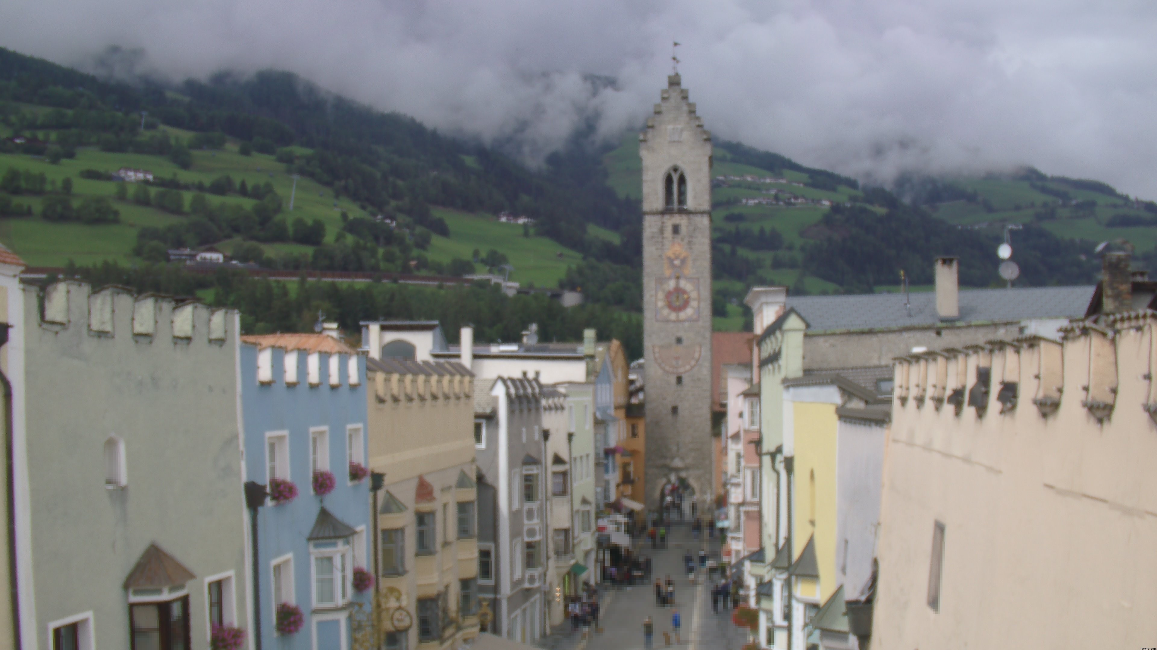 Archiv Foto Webcam Zwölferturm, Sterzing
