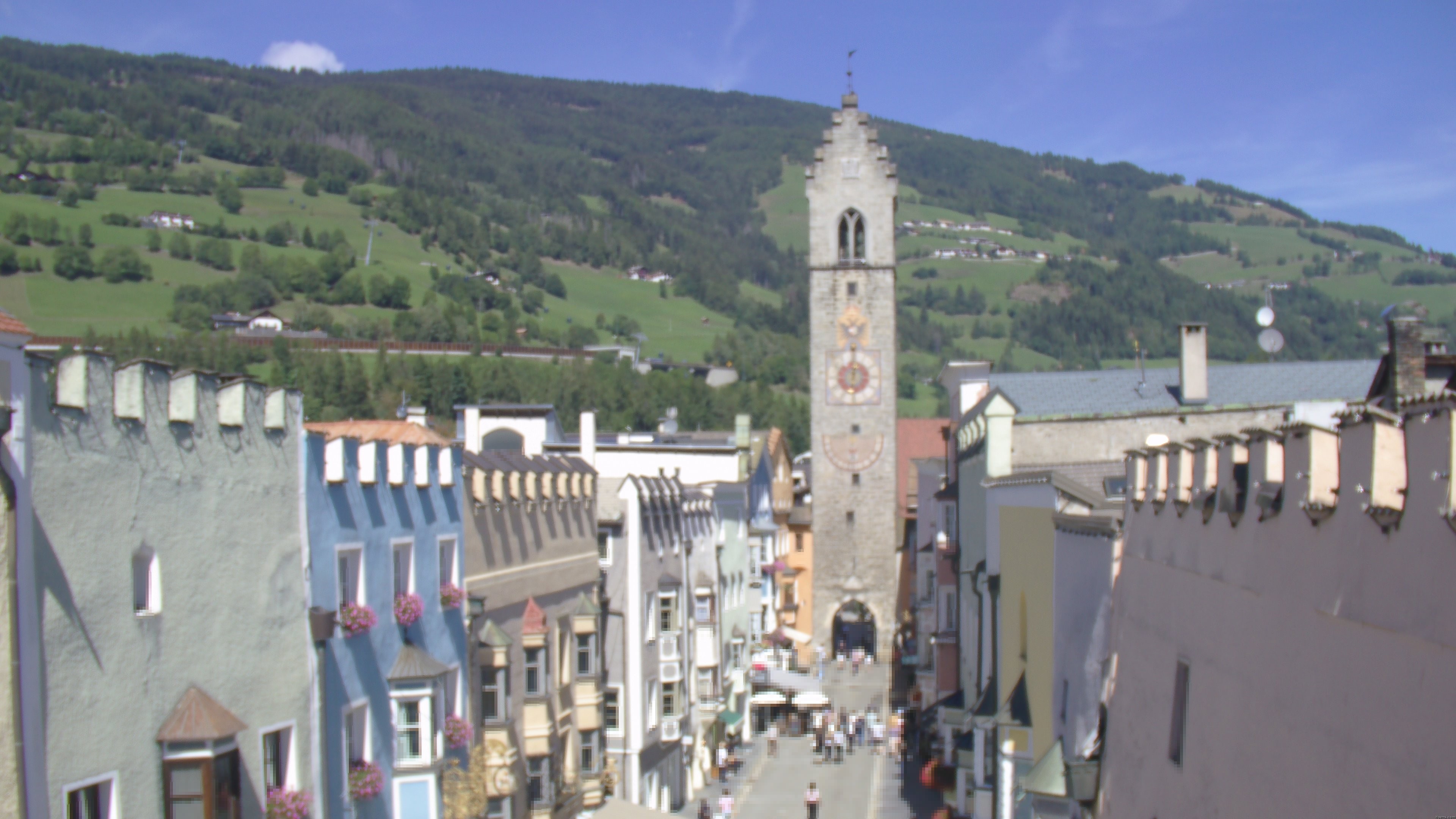 Archiv Foto Webcam Zwölferturm, Sterzing