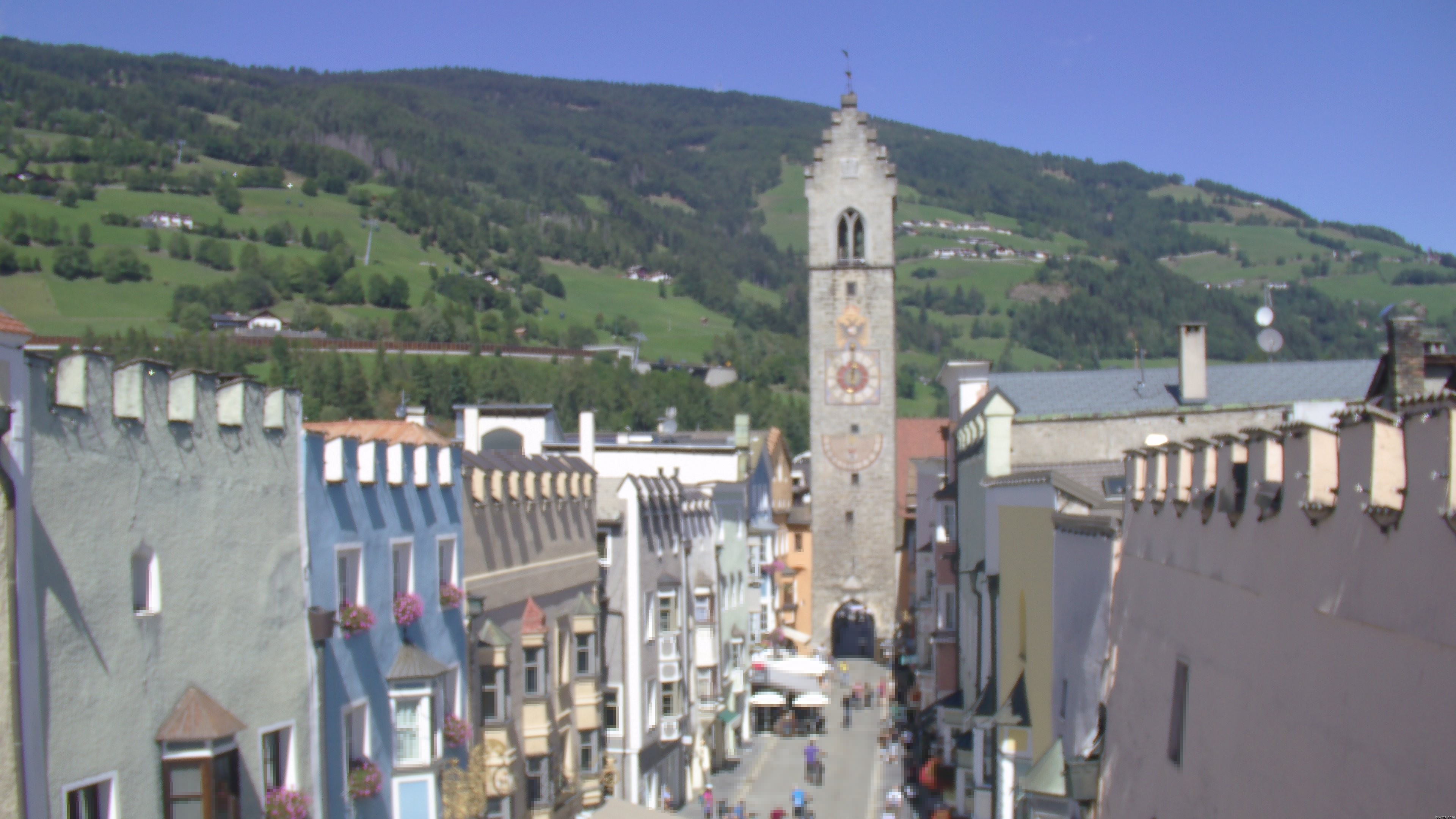 Archiv Foto Webcam Zwölferturm, Sterzing