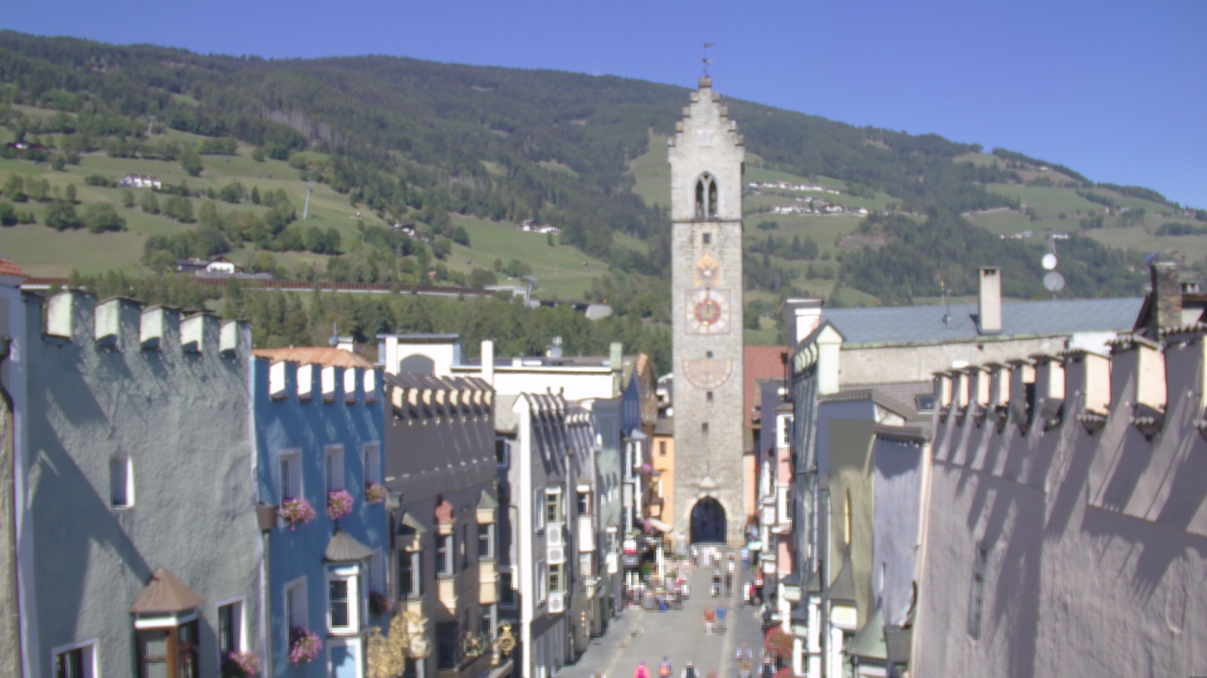 Archiv Foto Webcam Zwölferturm, Sterzing