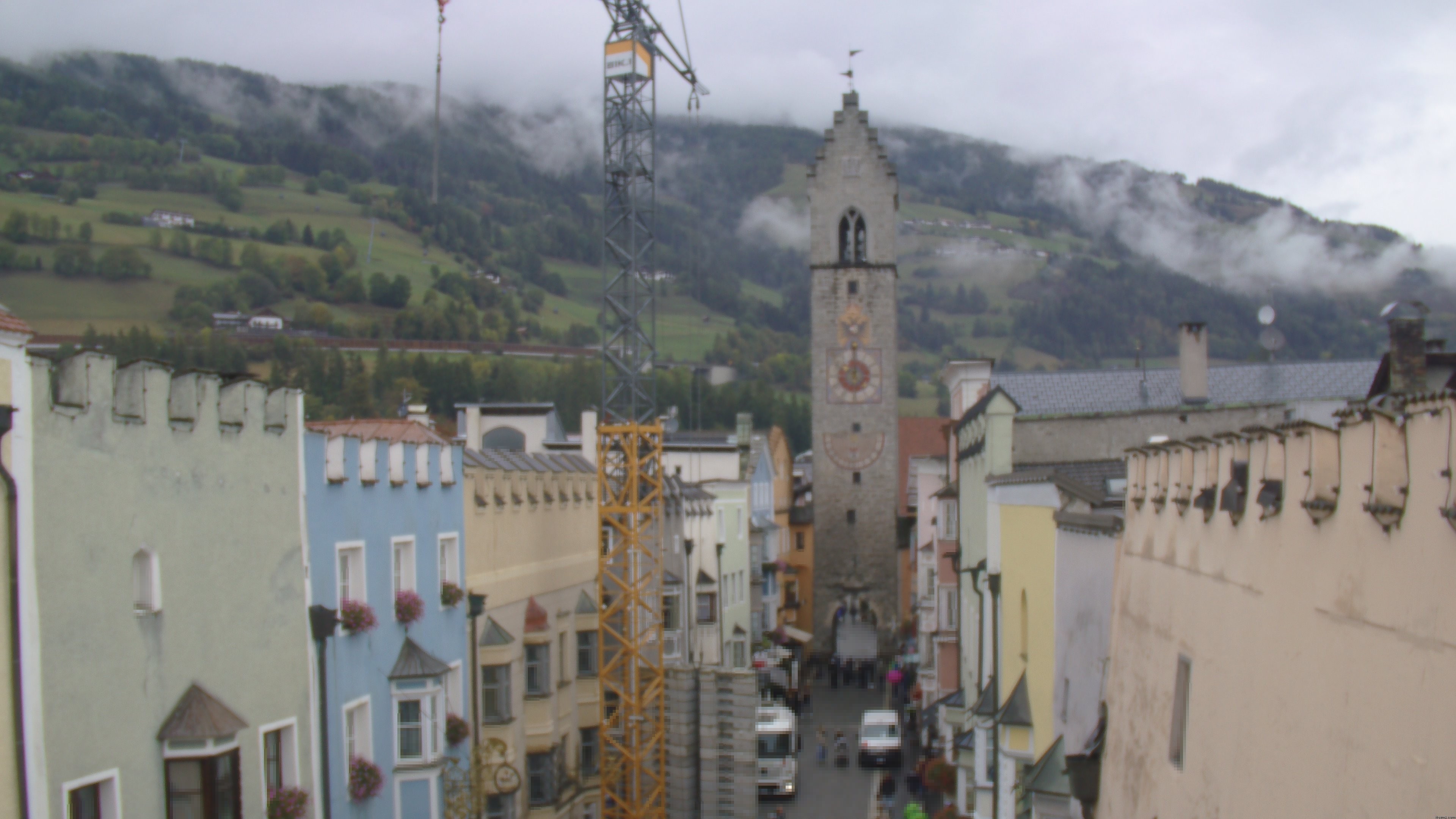 Archiv Foto Webcam Zwölferturm, Sterzing