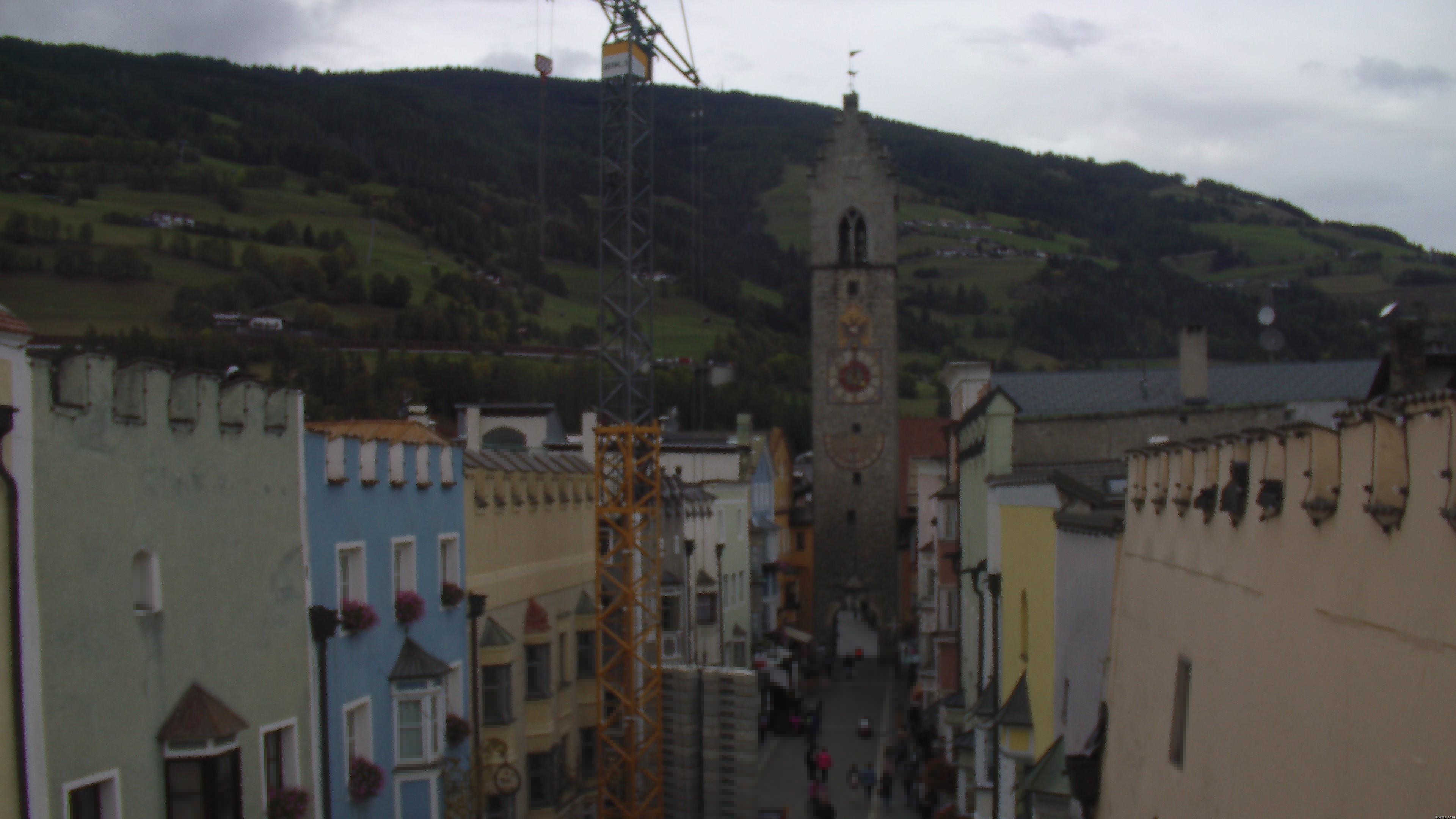 Archiv Foto Webcam Zwölferturm, Sterzing