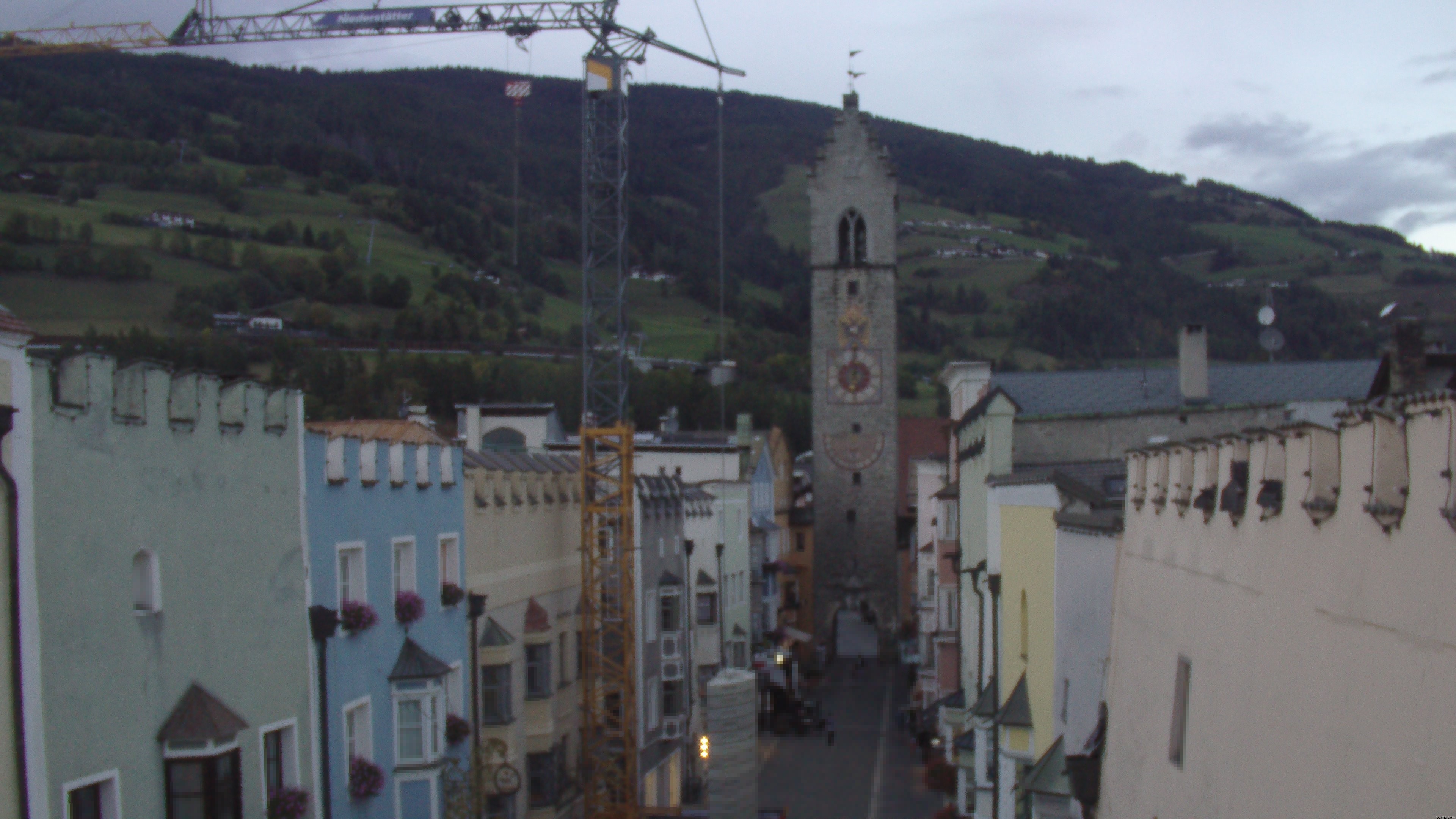 Archiv Foto Webcam Zwölferturm, Sterzing