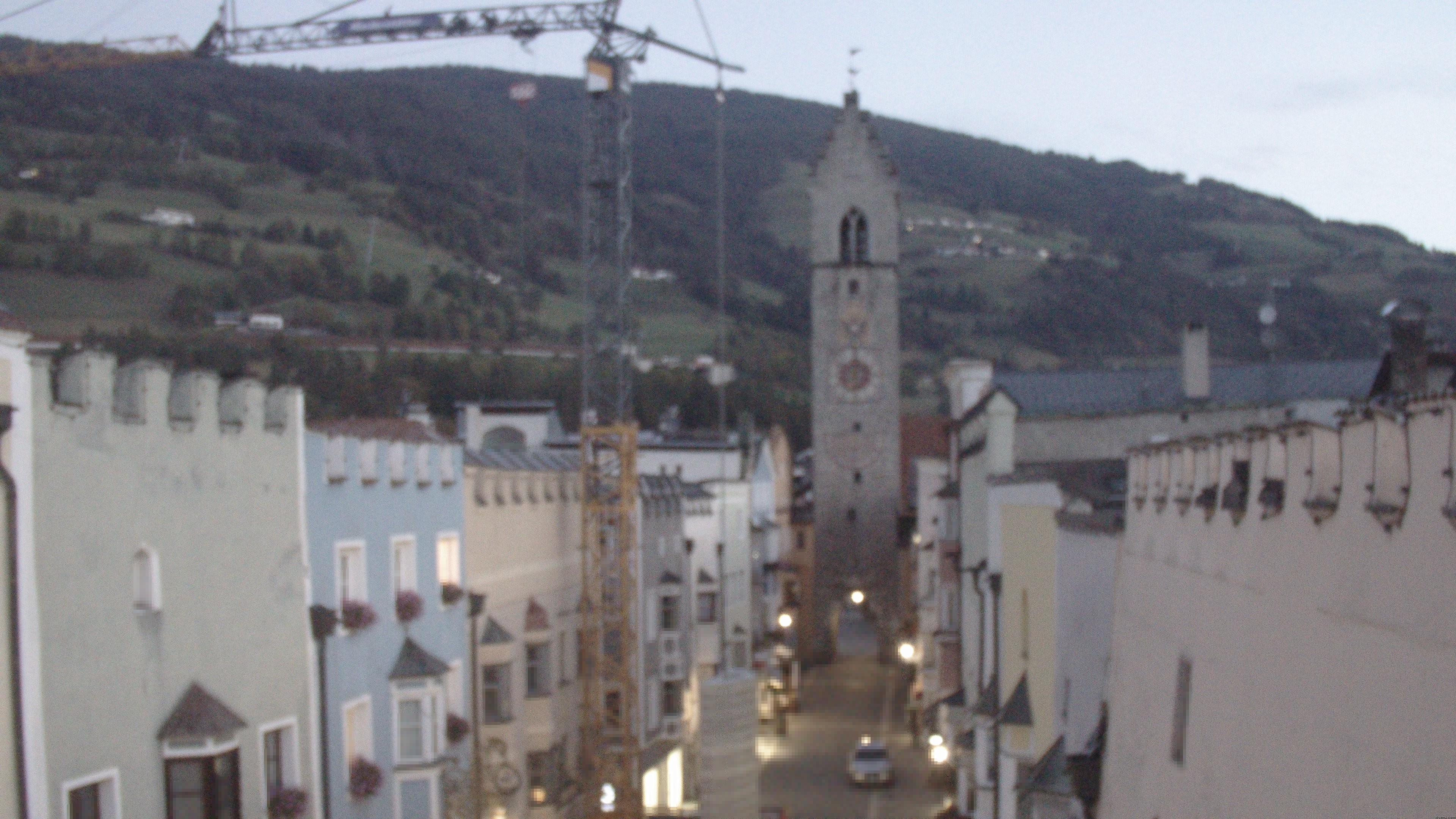 Archiv Foto Webcam Zwölferturm, Sterzing