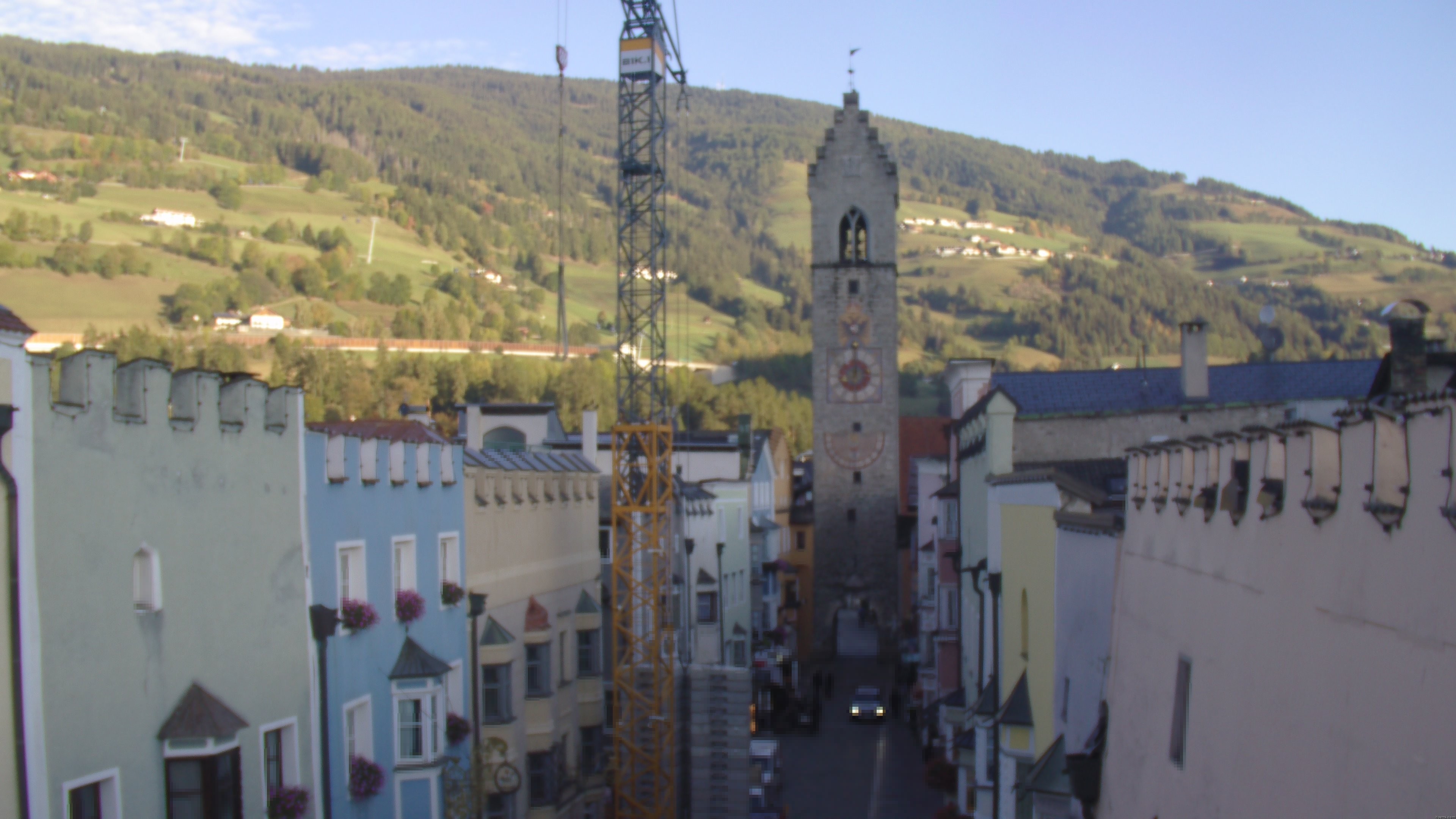 Archiv Foto Webcam Zwölferturm, Sterzing