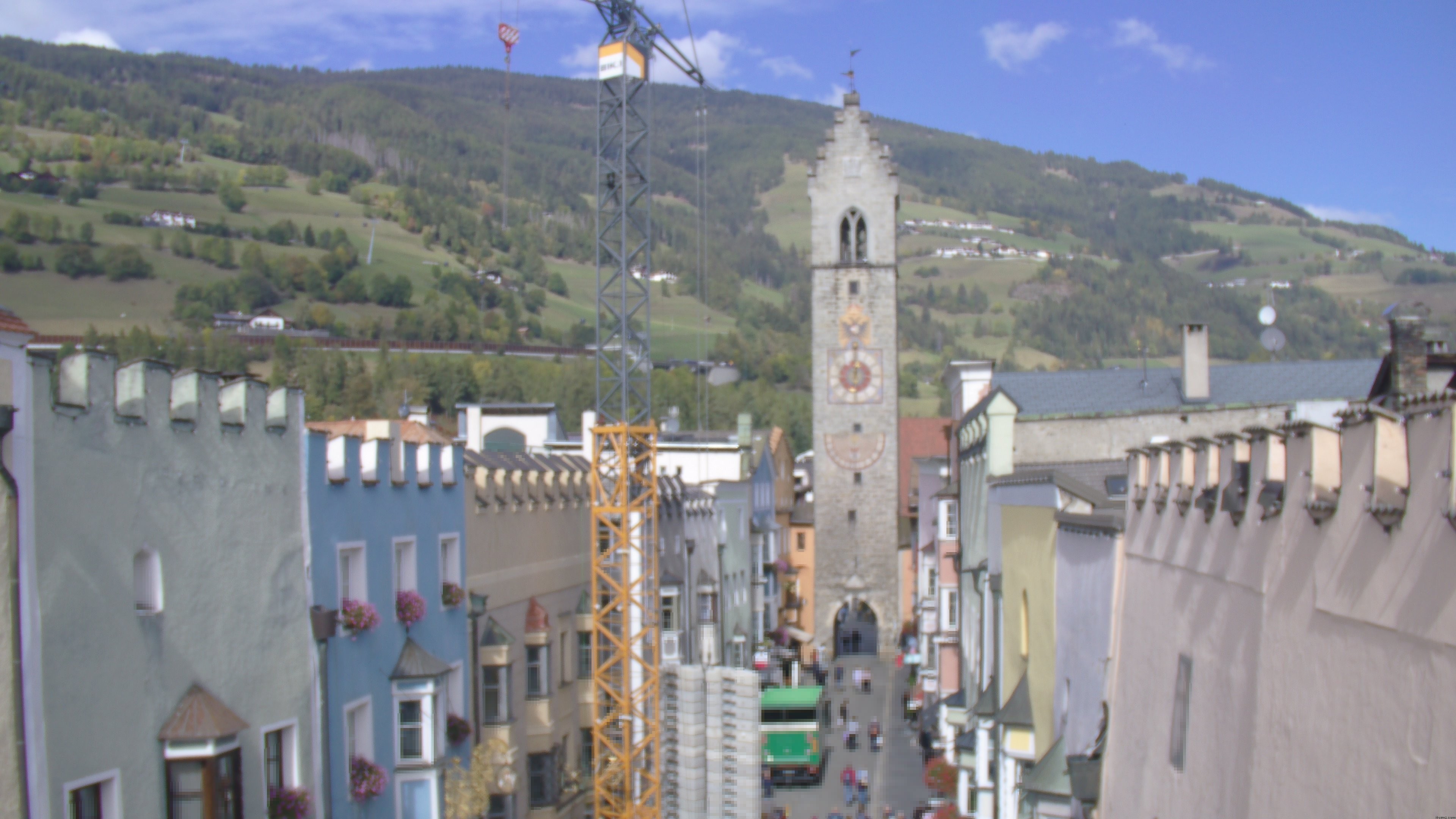 Archiv Foto Webcam Zwölferturm, Sterzing