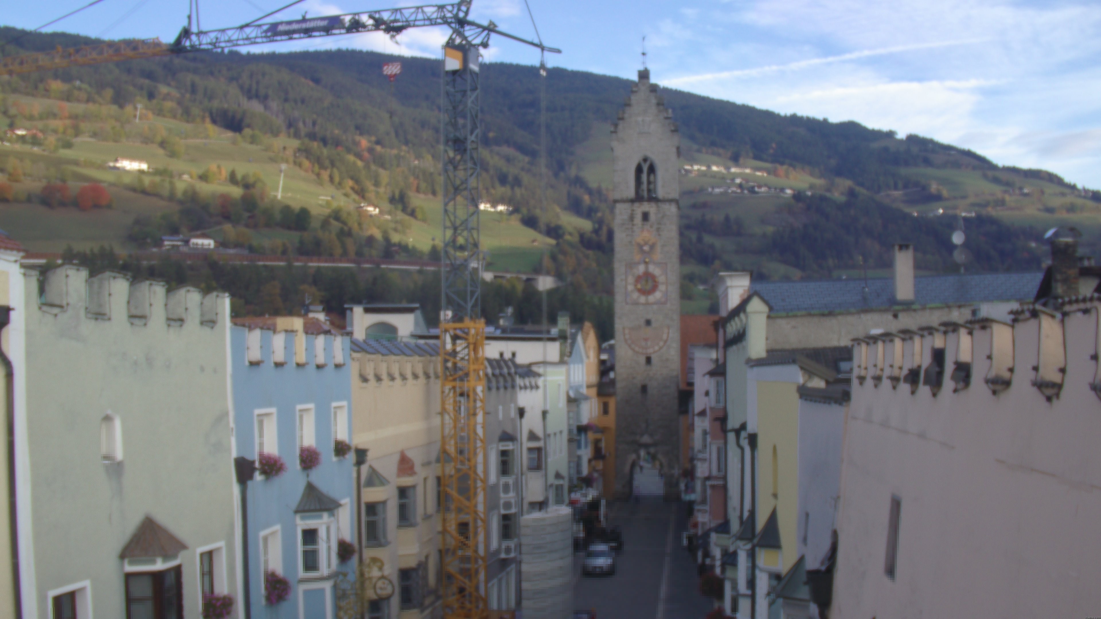 Archiv Foto Webcam Zwölferturm, Sterzing