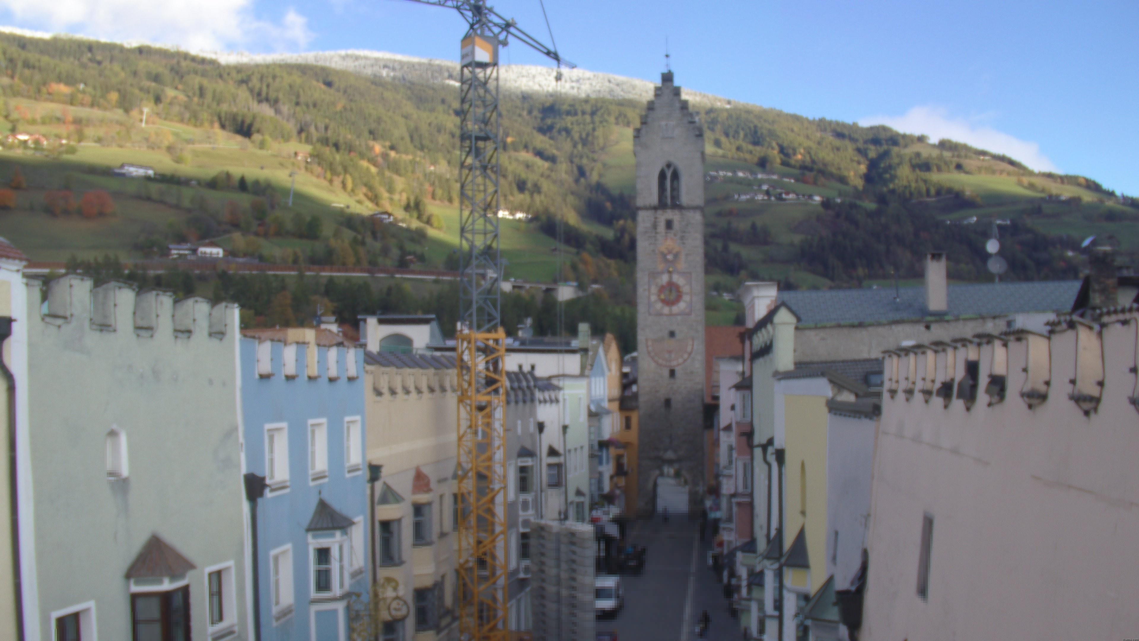 Archiv Foto Webcam Zwölferturm, Sterzing