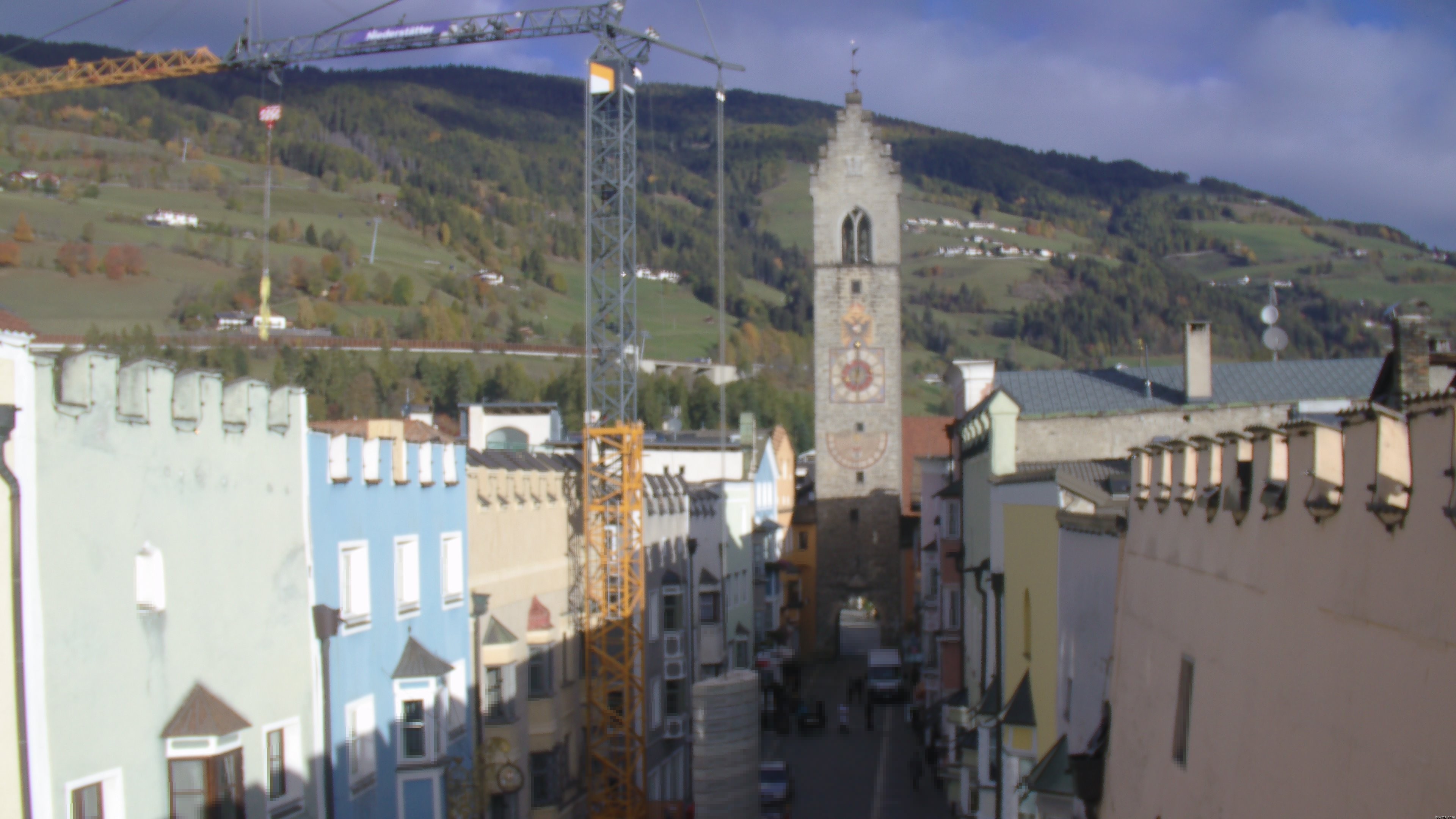 Archiv Foto Webcam Zwölferturm, Sterzing