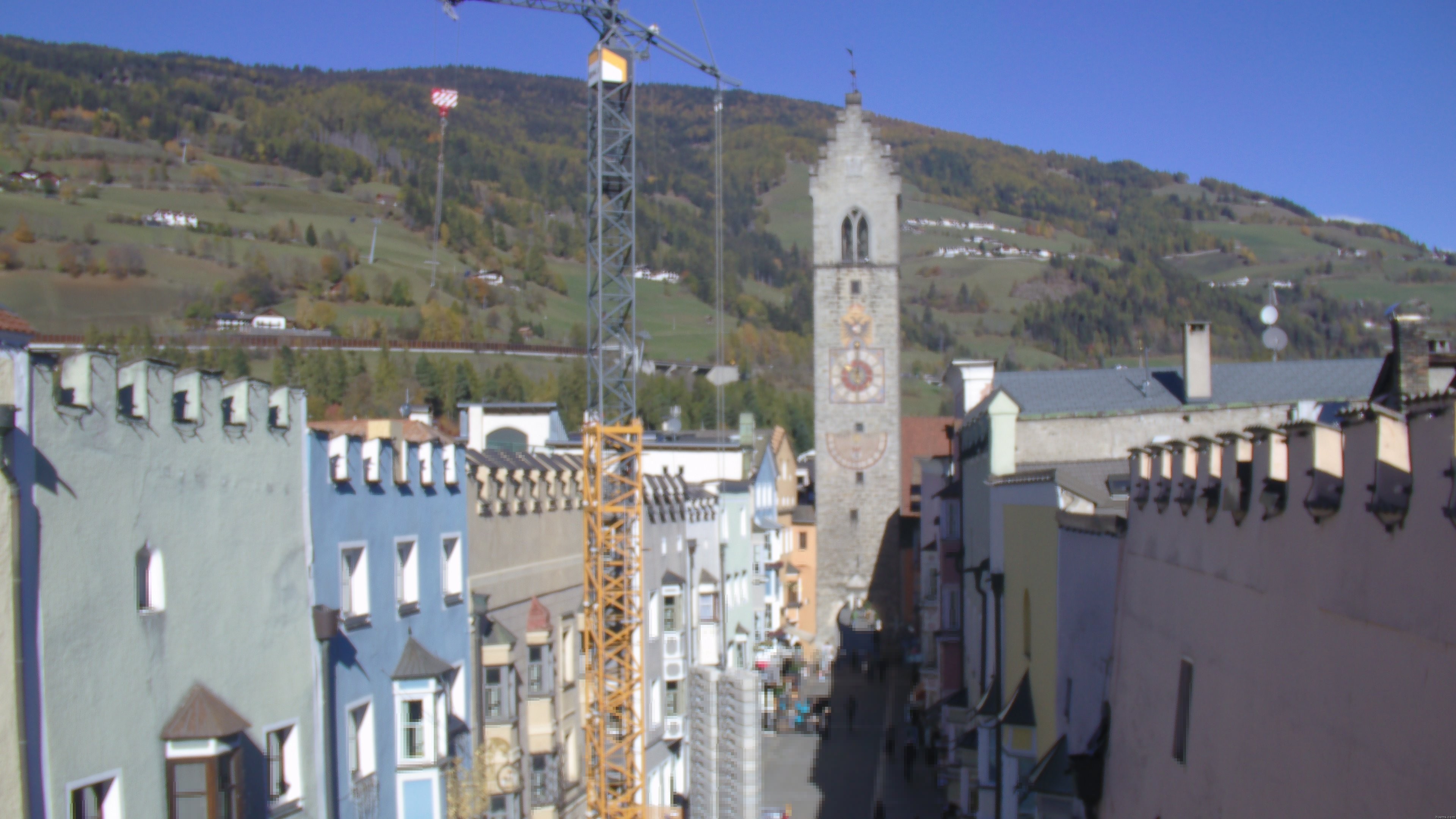 Archiv Foto Webcam Zwölferturm, Sterzing