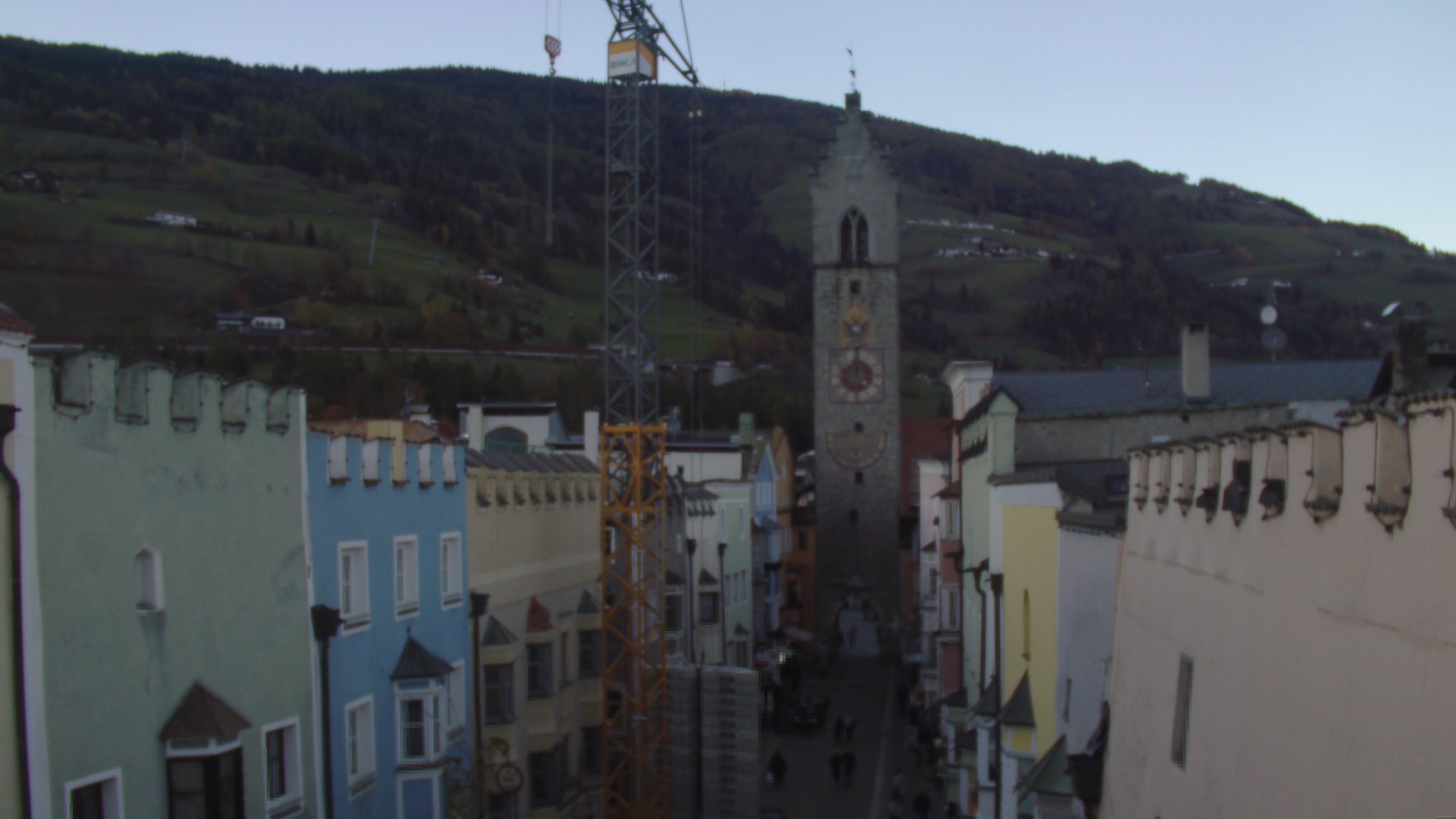 Archiv Foto Webcam Zwölferturm, Sterzing