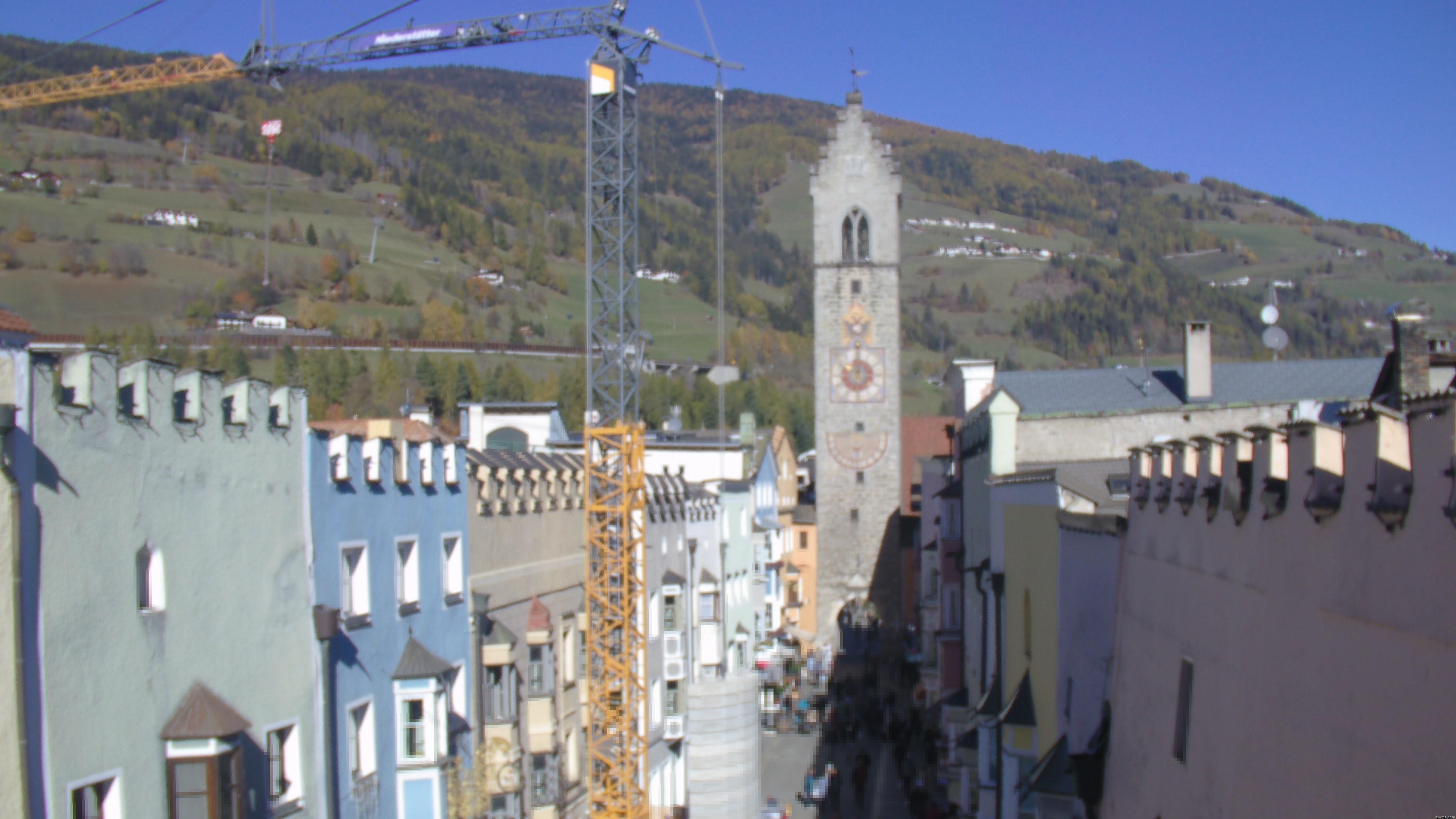 Archiv Foto Webcam Zwölferturm, Sterzing