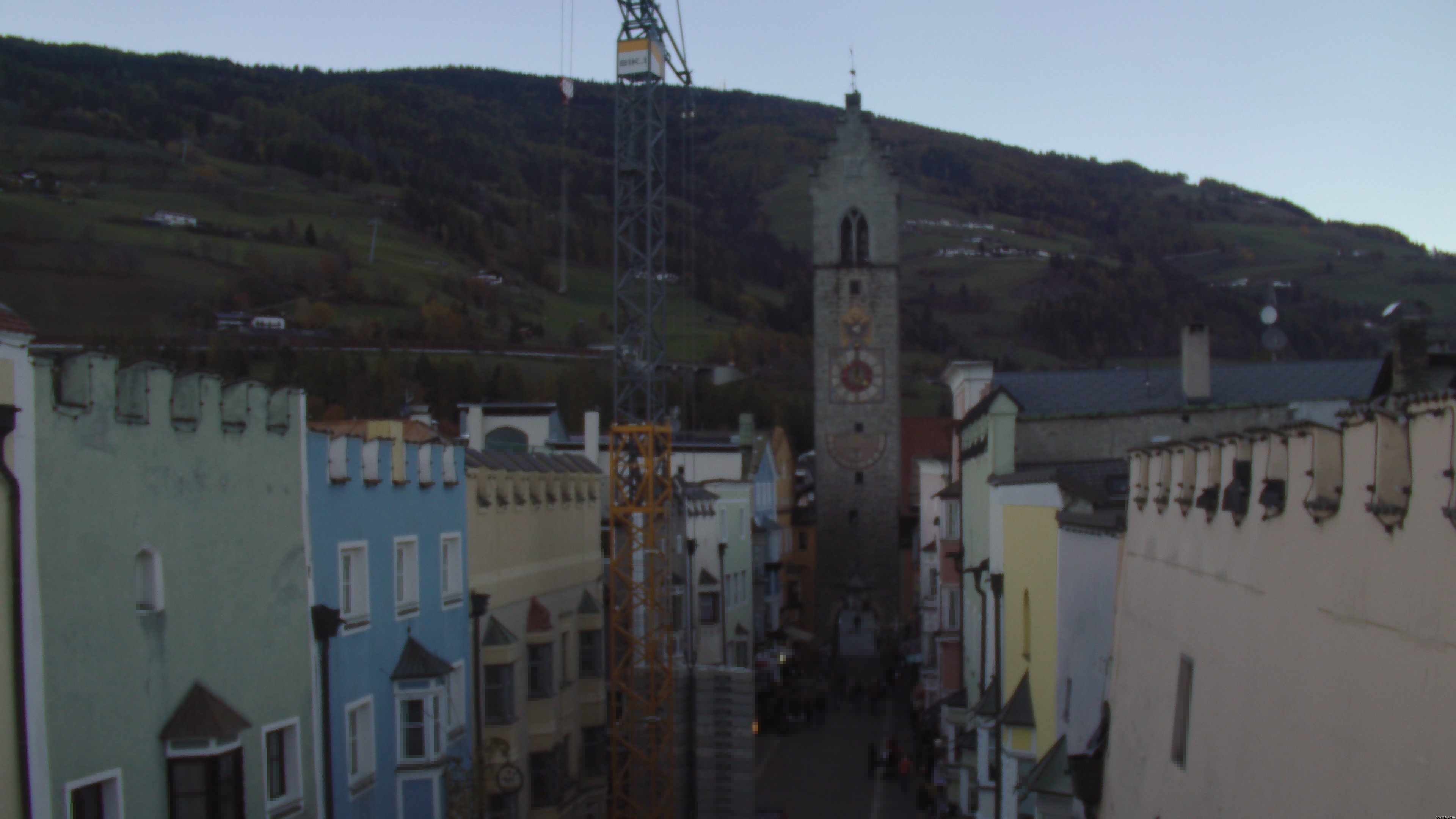 Archiv Foto Webcam Zwölferturm, Sterzing