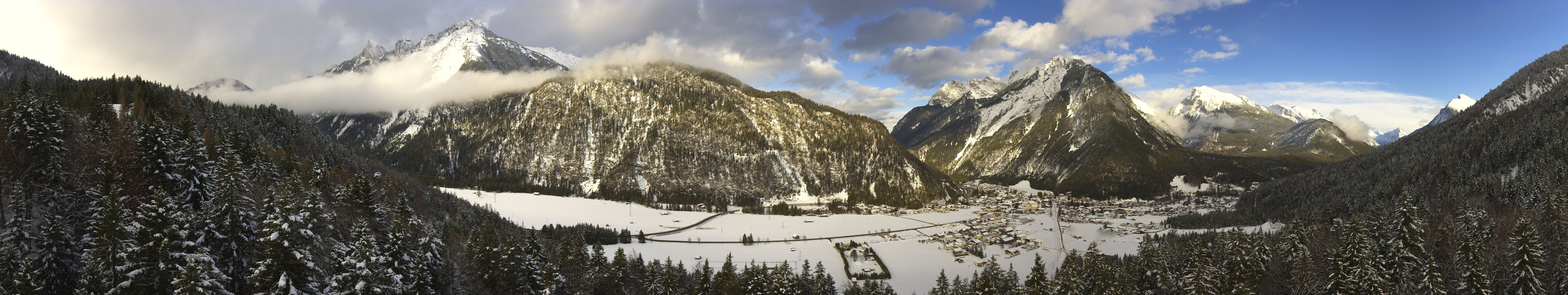 Archiv Foto Webcam Mühlberg Scharnitz