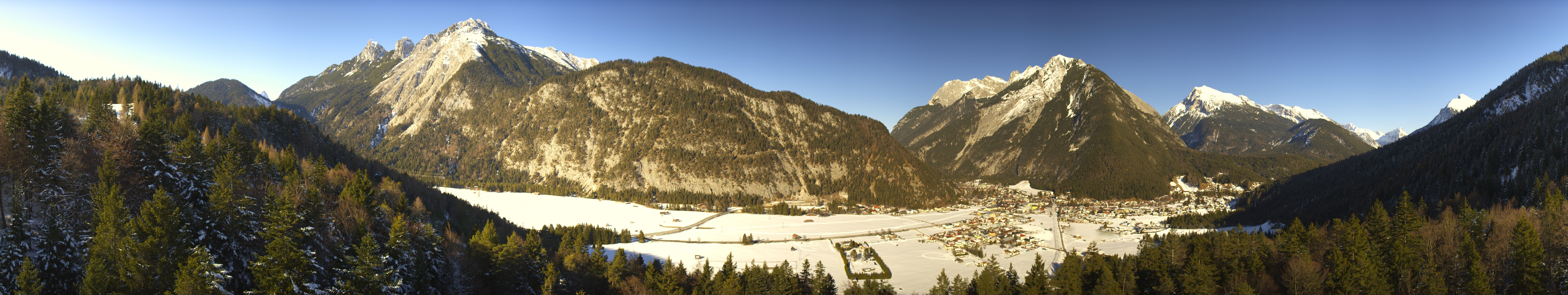 Archiv Foto Webcam Mühlberg Scharnitz