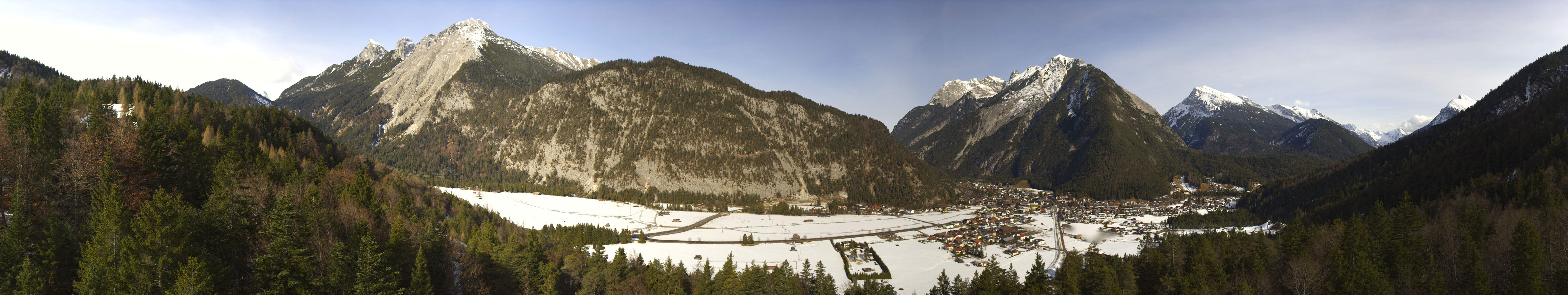 Archiv Foto Webcam Mühlberg Scharnitz