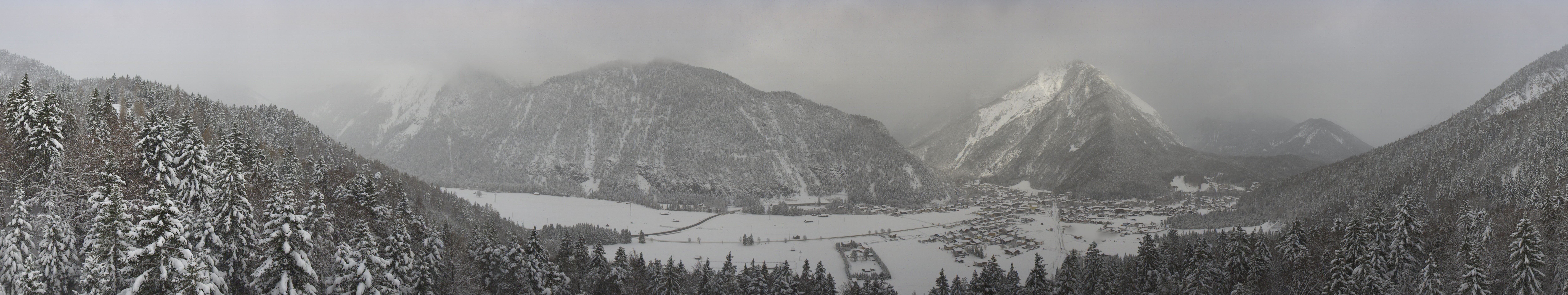 Archiv Foto Webcam Mühlberg Scharnitz