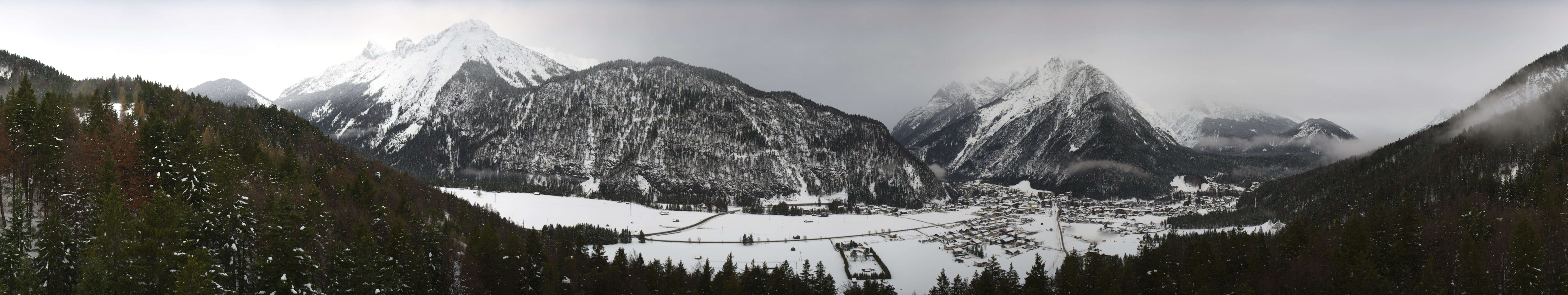 Archiv Foto Webcam Mühlberg Scharnitz