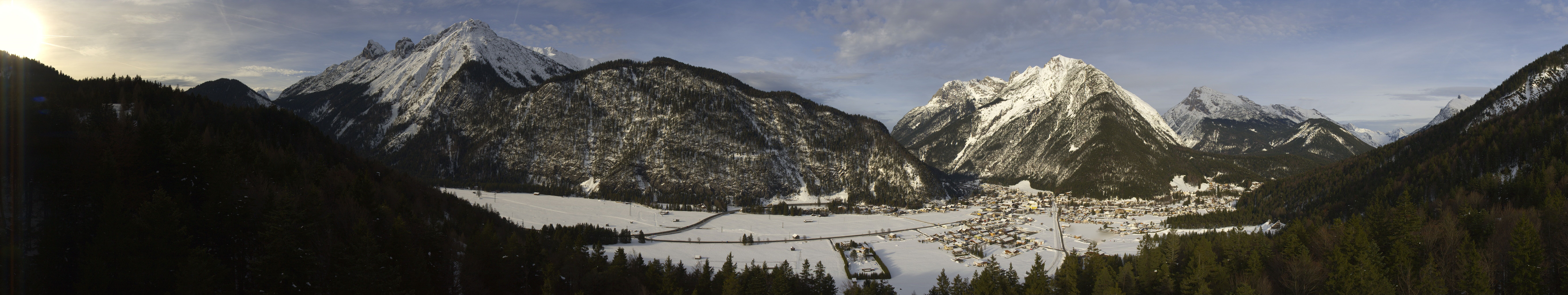 Archiv Foto Webcam Mühlberg Scharnitz