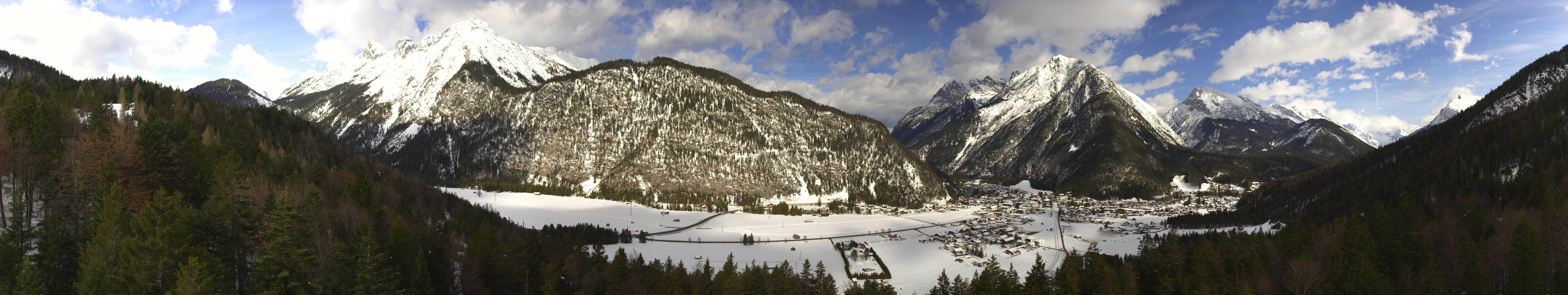 Archiv Foto Webcam Mühlberg Scharnitz