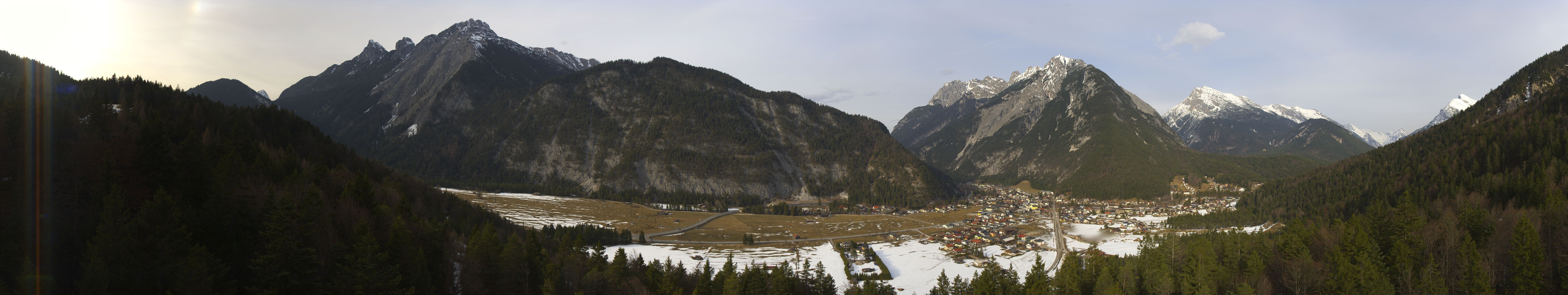 Archiv Foto Webcam Mühlberg Scharnitz