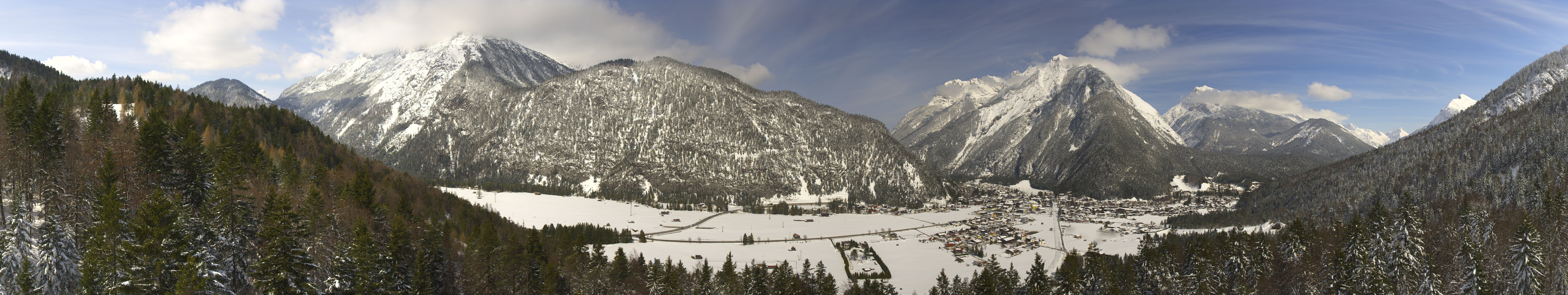 Archiv Foto Webcam Mühlberg Scharnitz