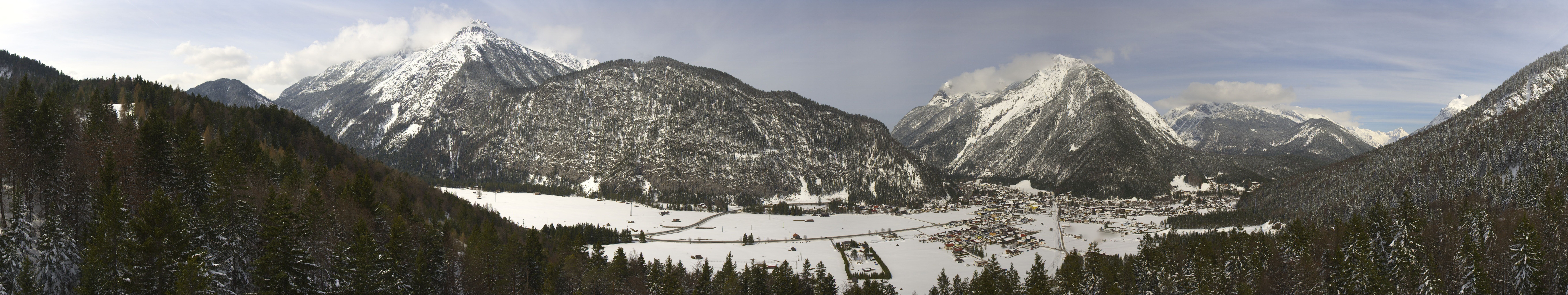 Archiv Foto Webcam Mühlberg Scharnitz