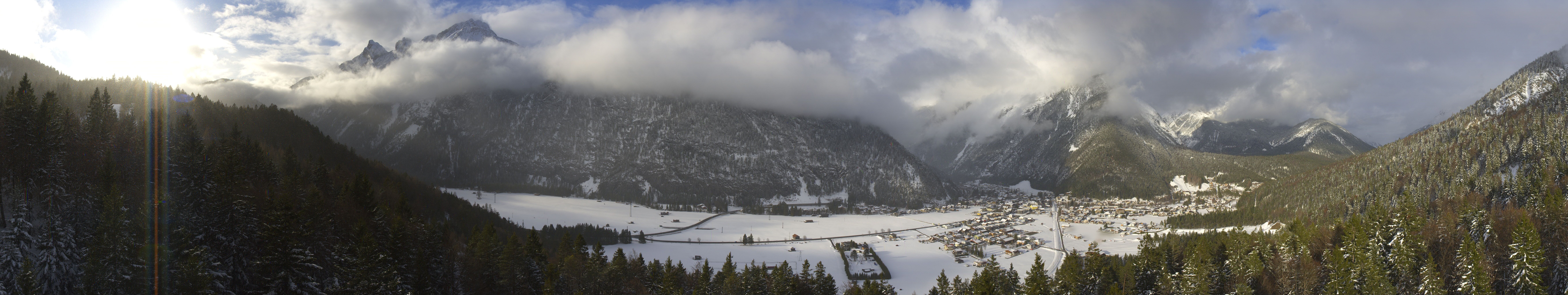Archiv Foto Webcam Mühlberg Scharnitz
