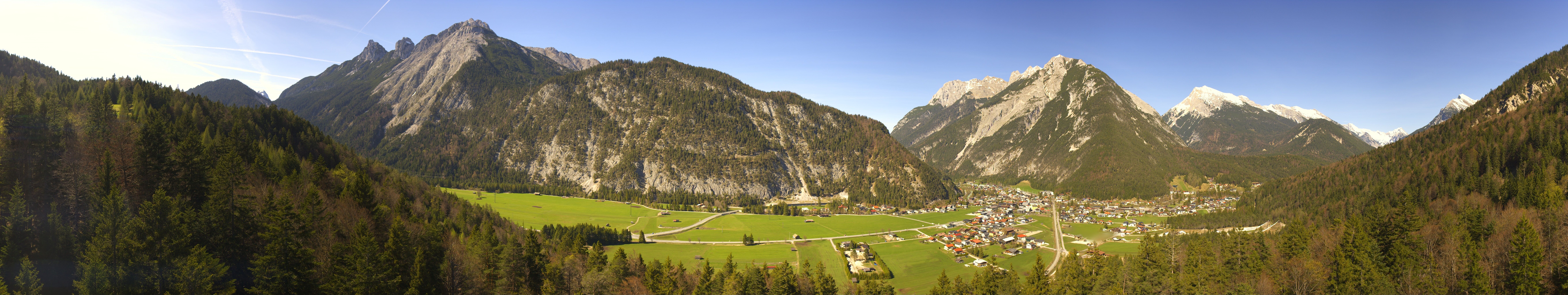 Archiv Foto Webcam Mühlberg Scharnitz