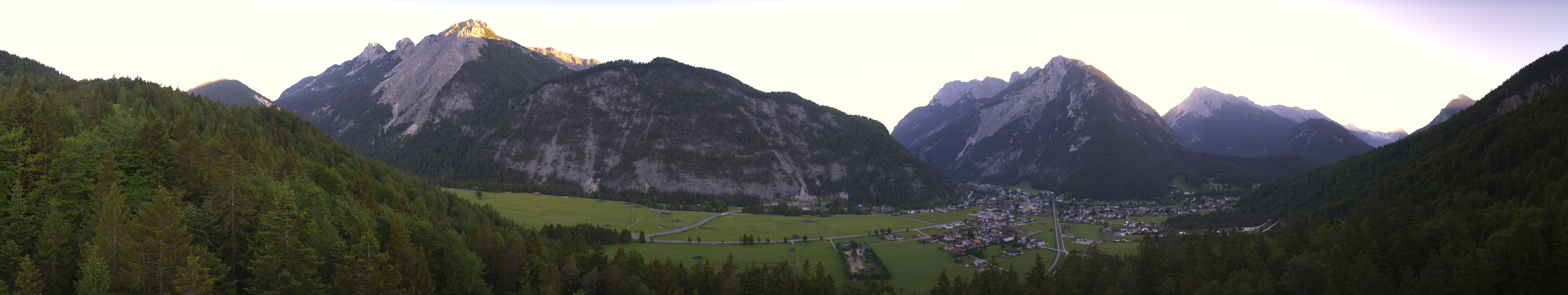 Archiv Foto Webcam Mühlberg Scharnitz