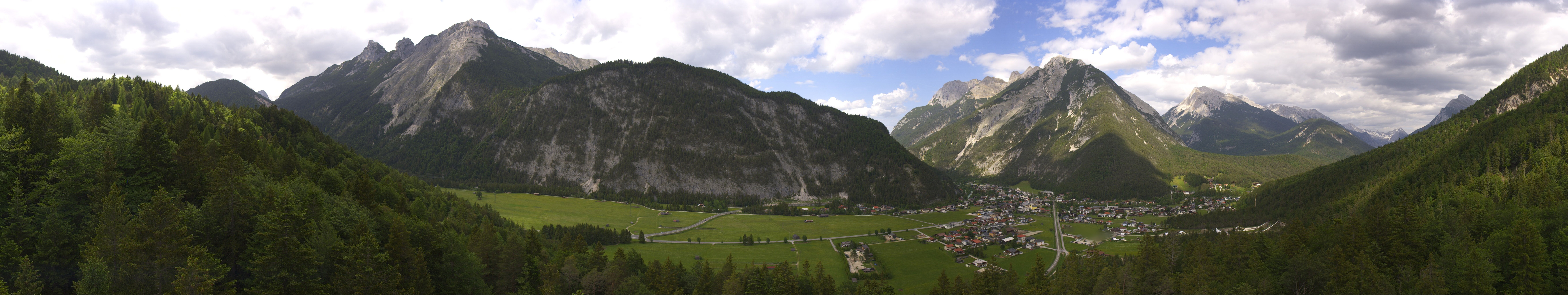 Archiv Foto Webcam Mühlberg Scharnitz